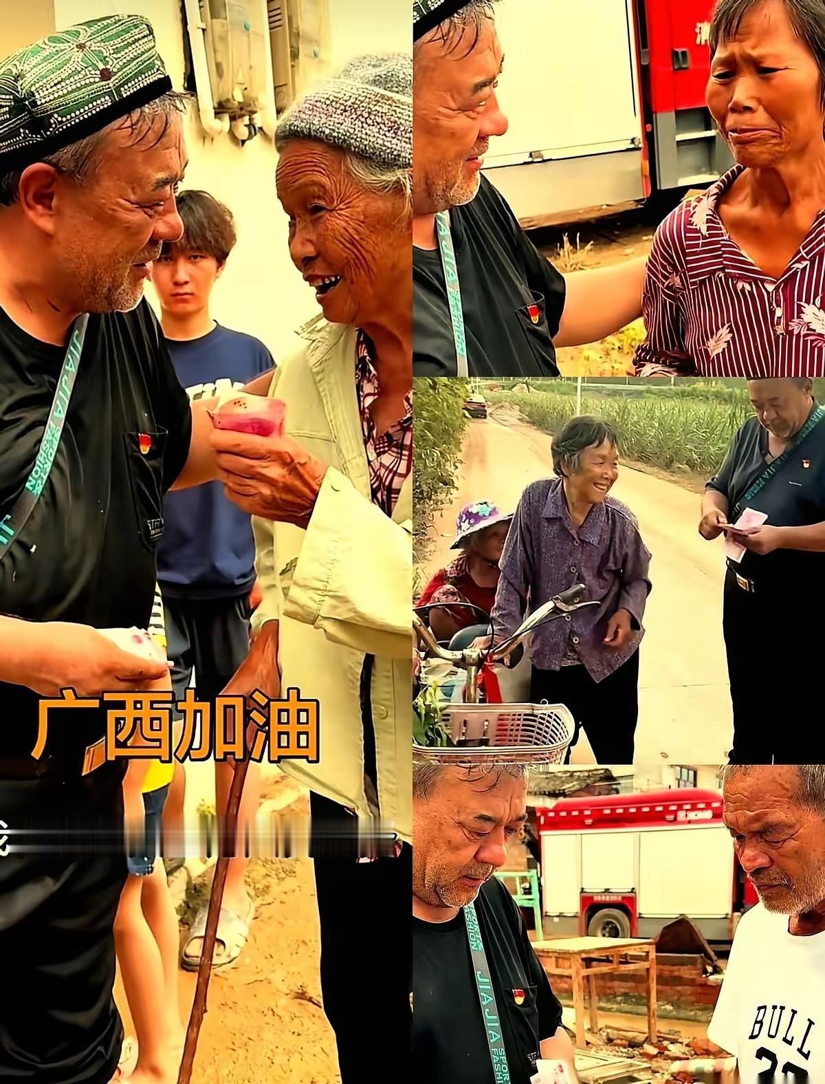新疆卖羊肉串的阿里木大叔，被人当面问了个尖锐问题。
 
“你捐了那么多，为啥不搞