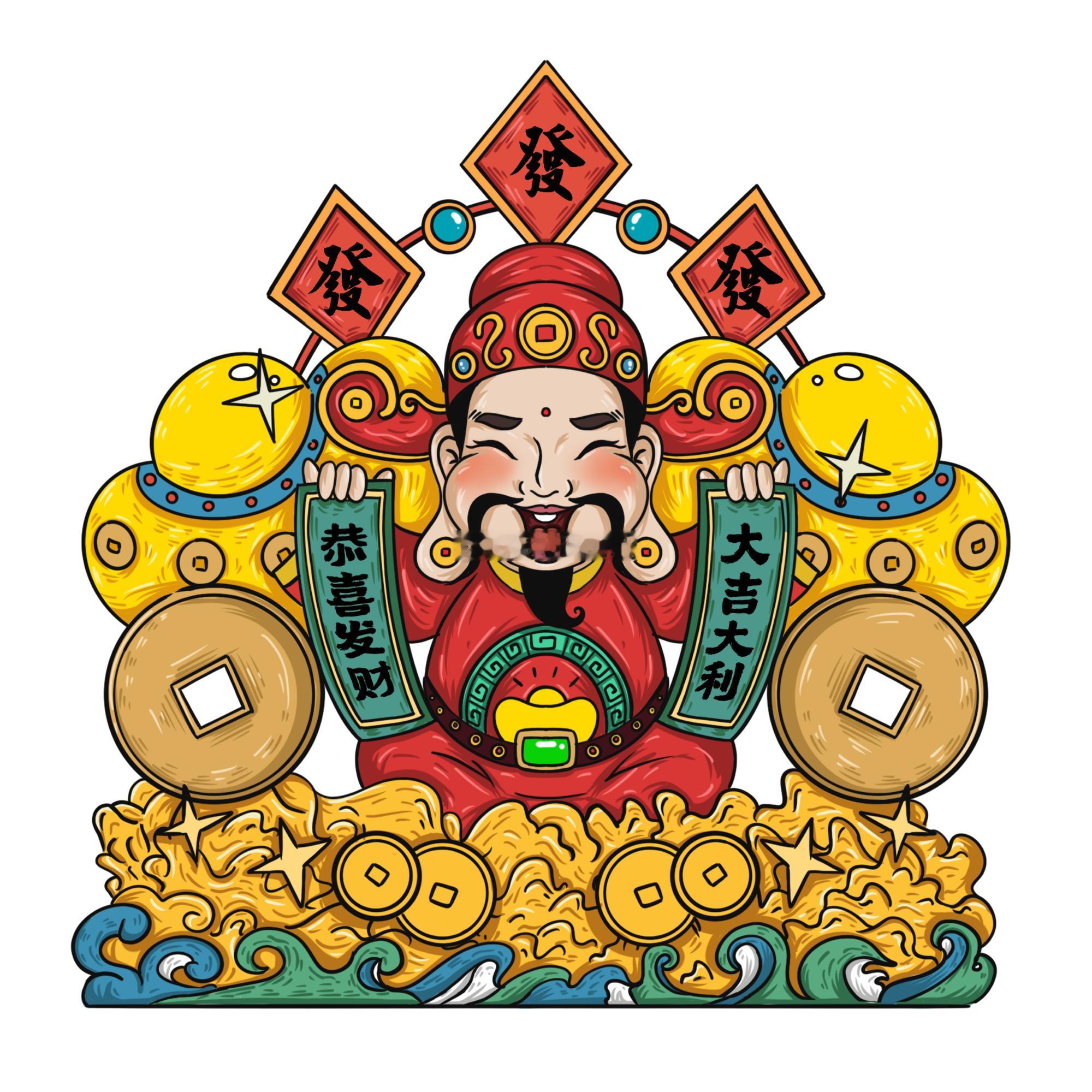 晨起礼佛🙏礼赞财神爷，一周内会有意想不到的好事发生！ ​​​