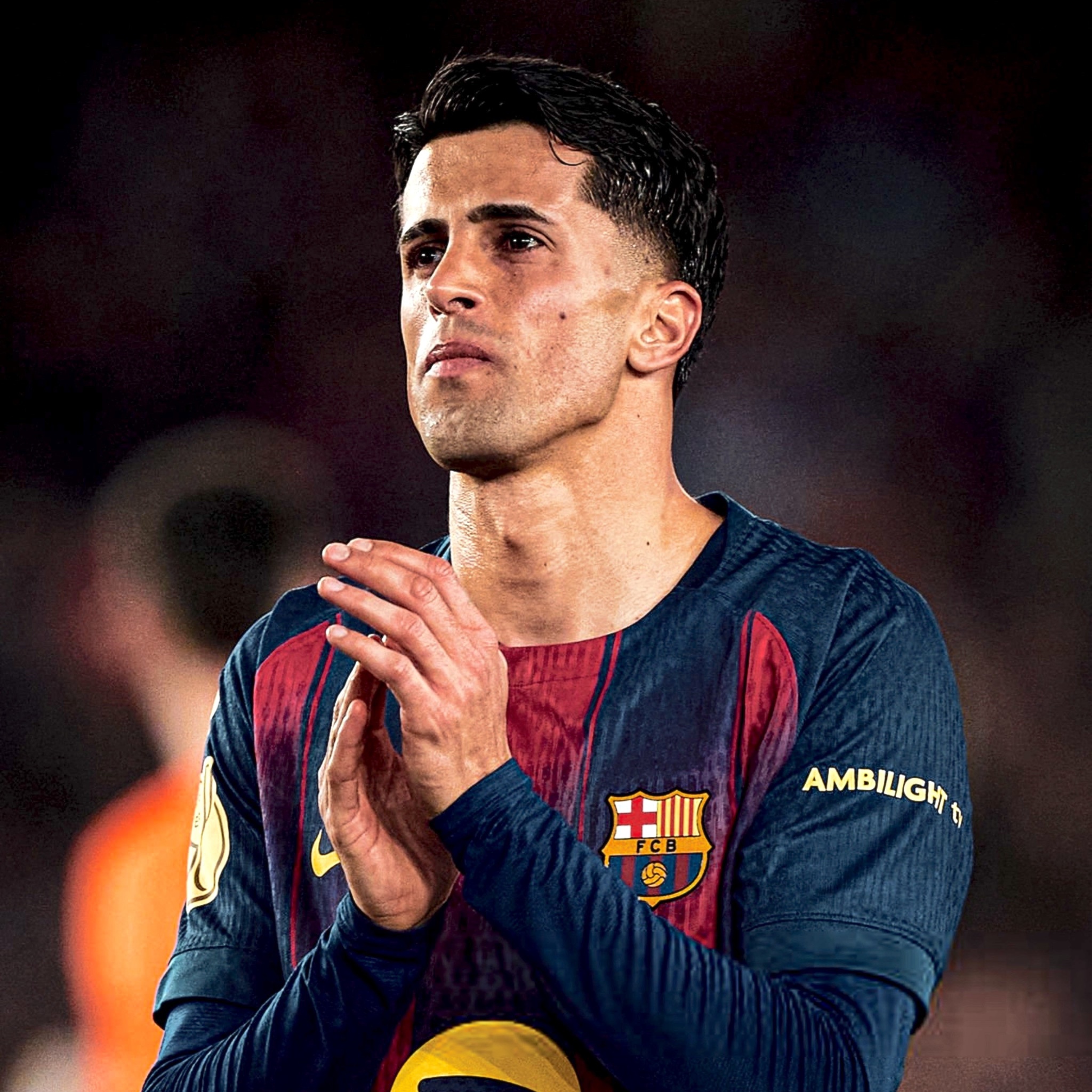 𝗡𝗘𝗪：João Cancelo 希望至少再在巴塞罗那效力两个赛季。他不想
