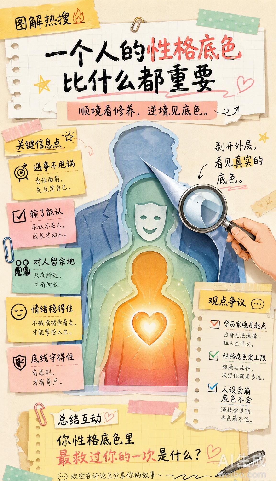 以前总觉得，人和人的差距在学历、在机会、在谁先撞上风口。后来见的人多才懂：能撑过