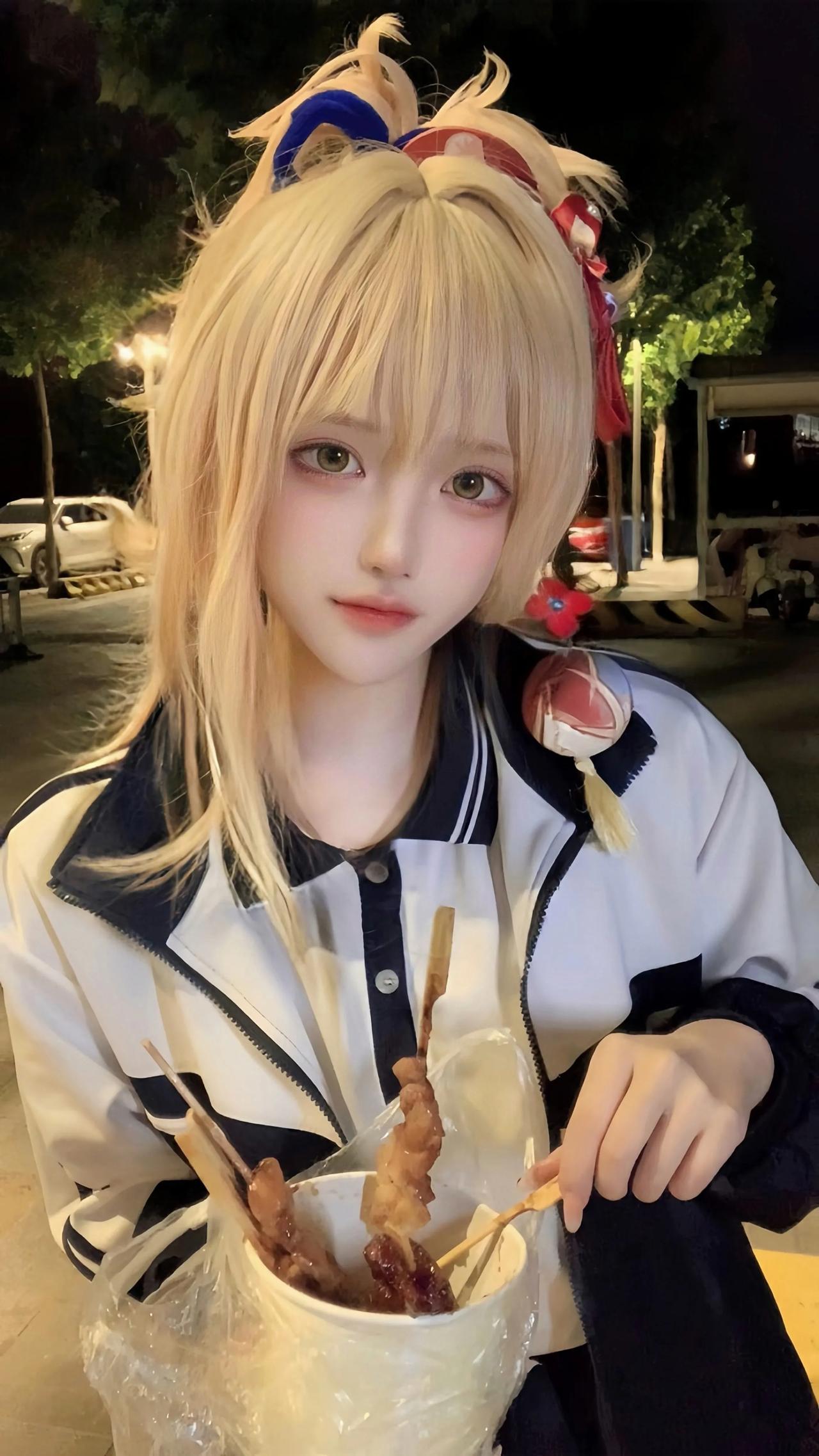 宵宫如果去干烧烤，会不会是一票不错的生意!  