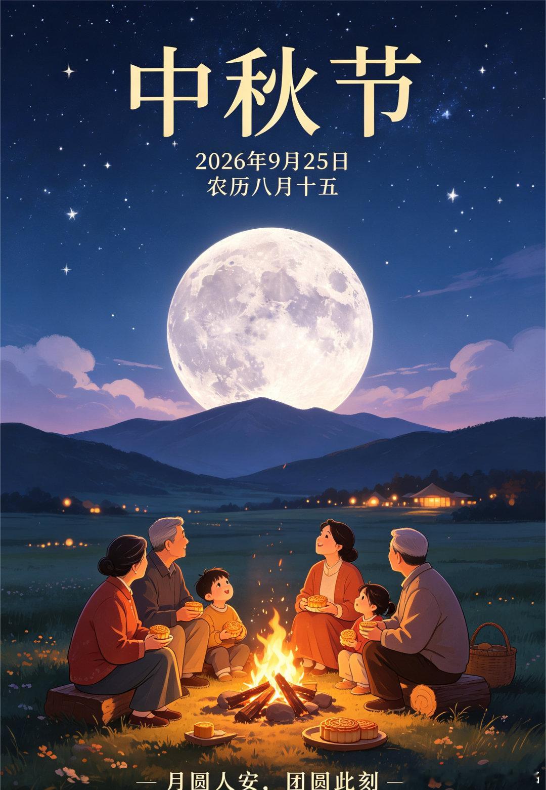 《水调歌头·中秋节》            武振峰露脚湿梧影，风细碎虫吟。谁将万