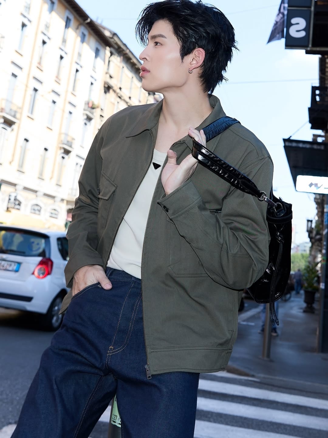 Pond Naravit✖️Prada in Milan 📷米兰男装周男装周