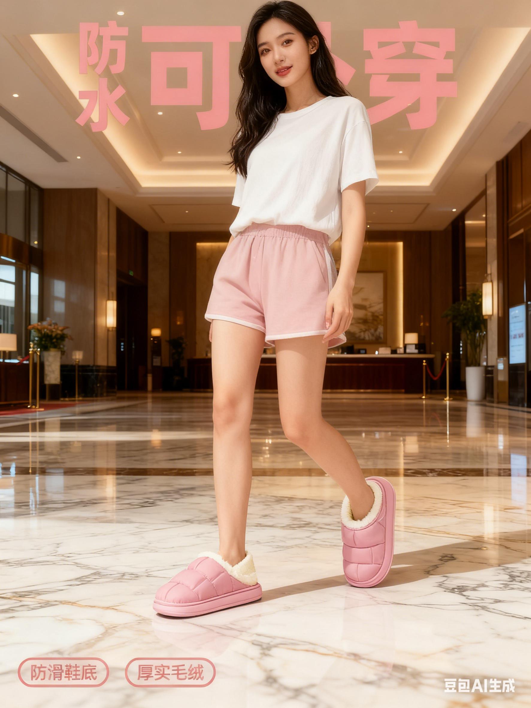 现在在买棉拖鞋真的太划算了！还是防水防油污的，脏了一擦就干净了！