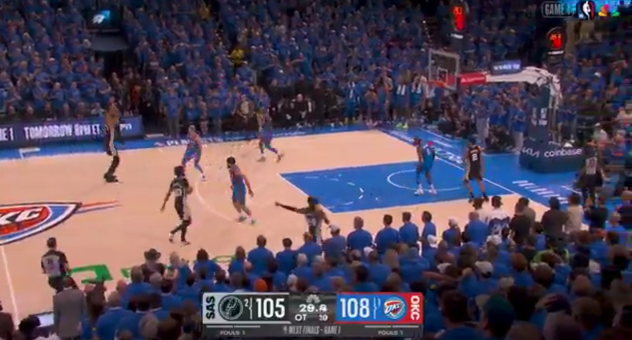 卧槽！！！文班logo shot！！！nba