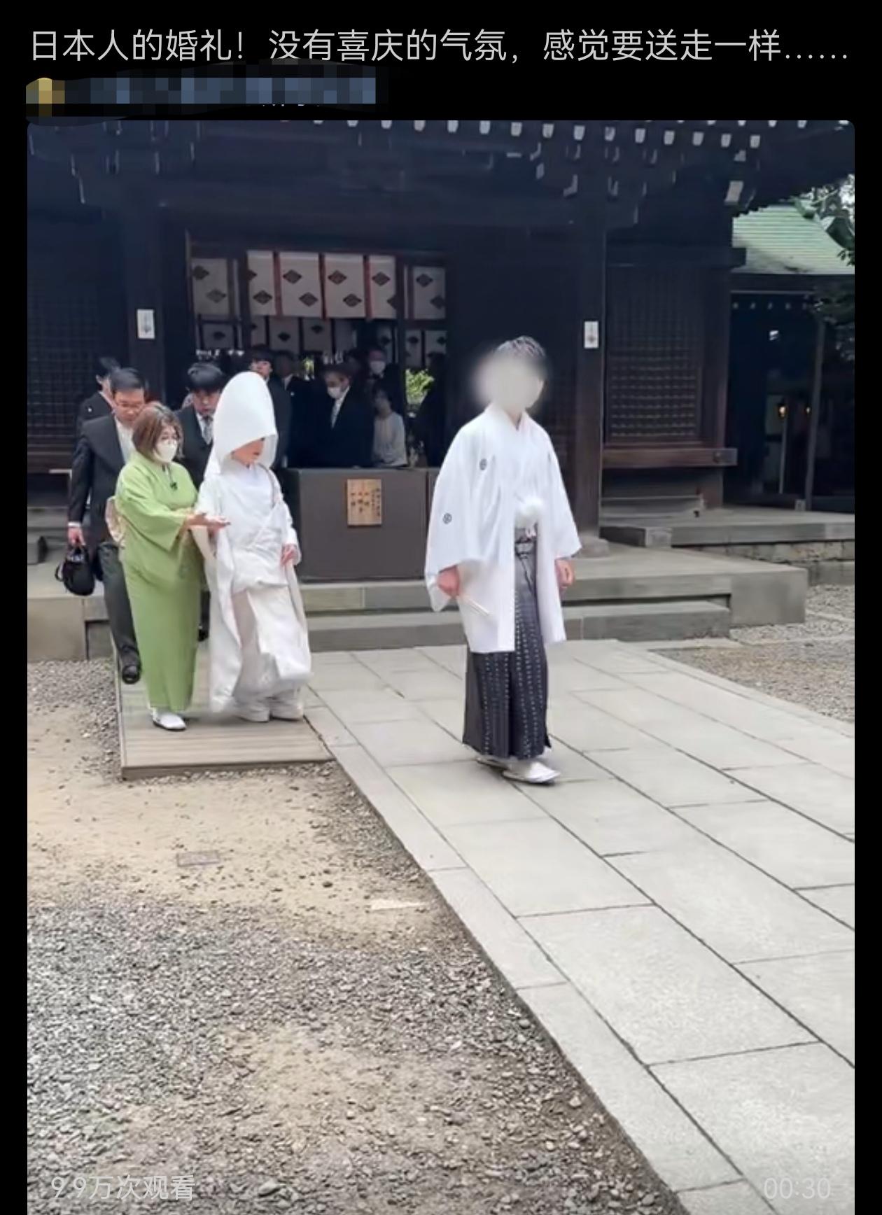 日本人的婚礼和韩国人的婚礼，氛围感差不多，彼此彼此！