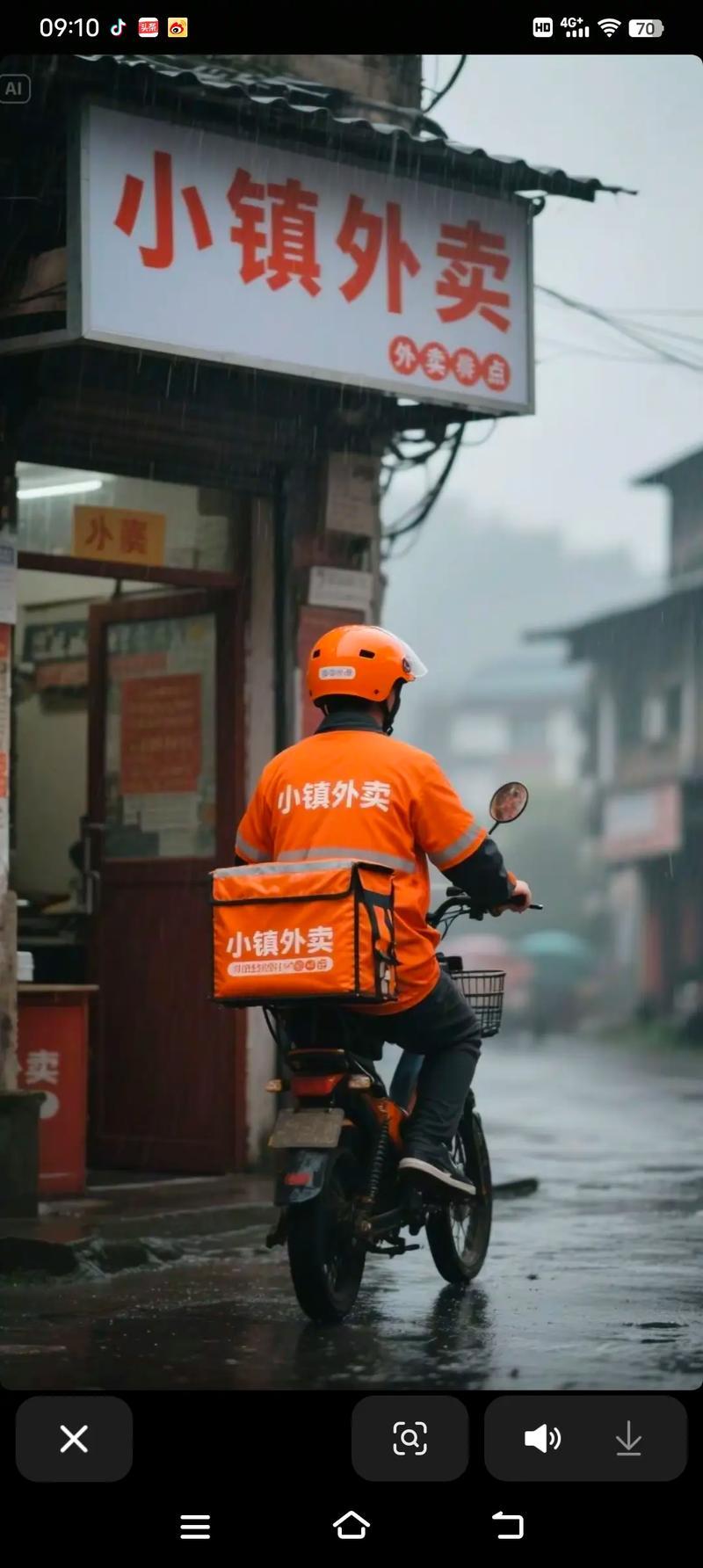 小镇唯一外卖员，日均送单50单，月入过万，看他是如何做到的

在江苏徐州马陵山镇