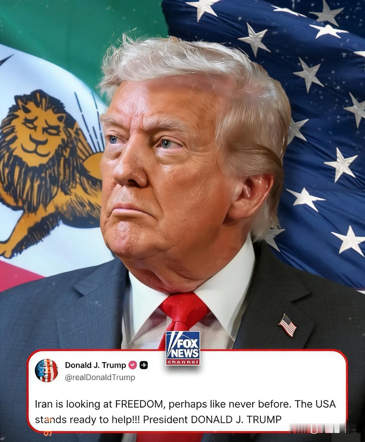 刚刚得到消息，
特朗普正式宣布。

1月30日（美国时间）特朗普在社交媒体上发布