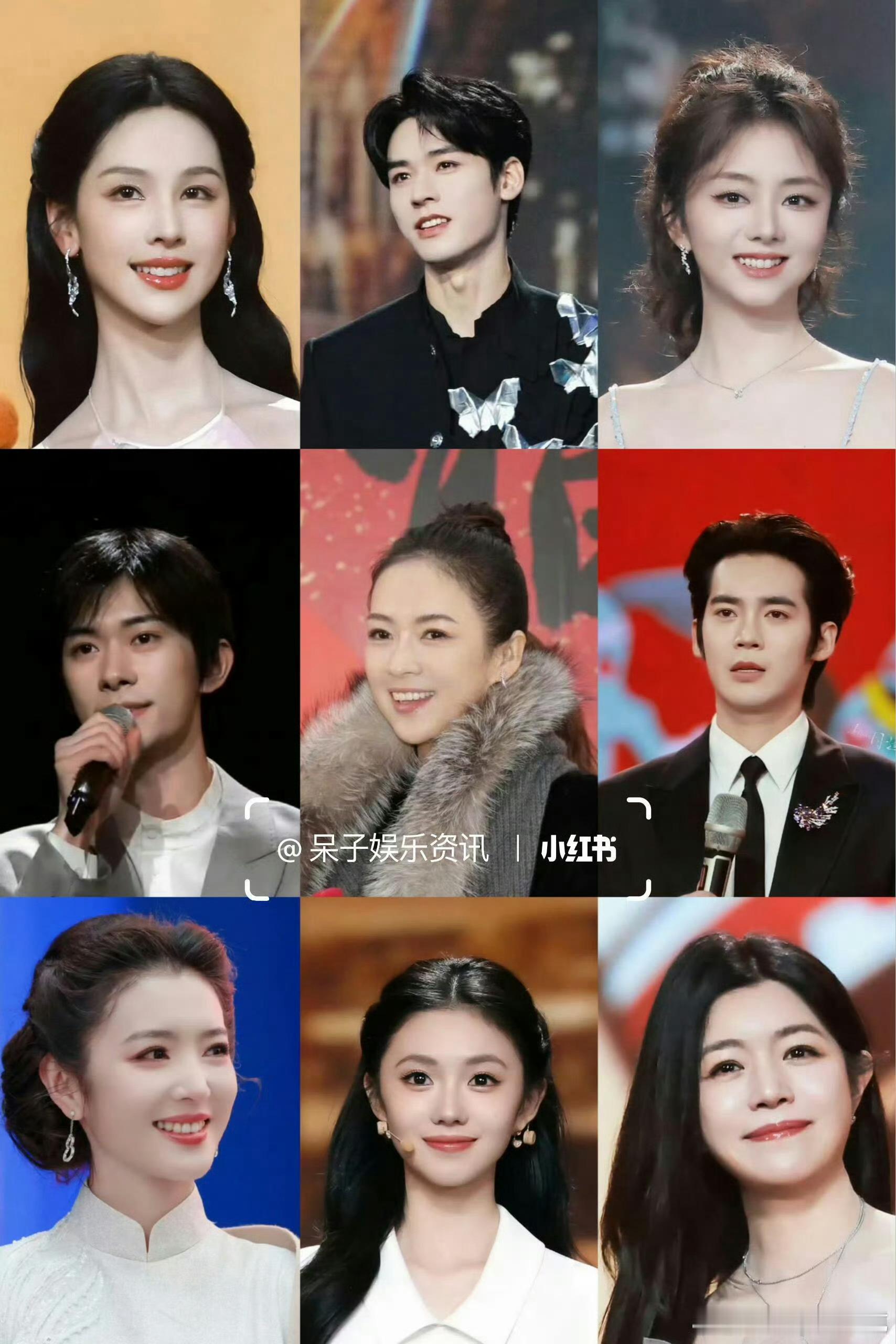 非常友好的怼脸了，每个人状态都好百花迎春晚会