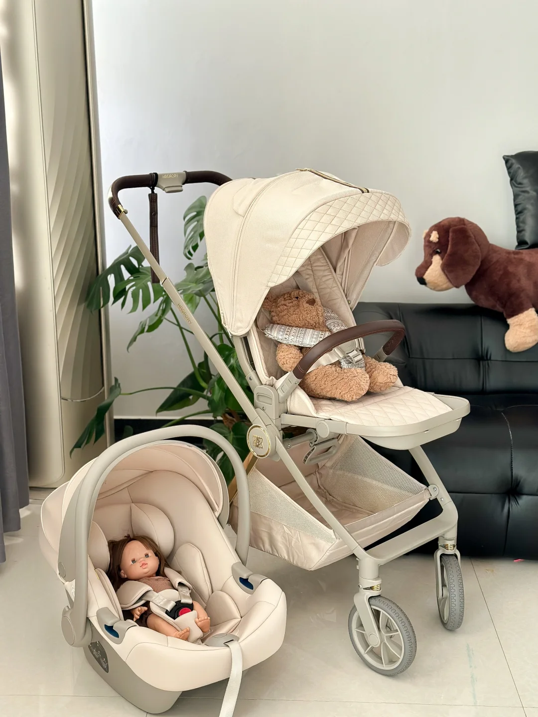 孕晚期大件囤货👶🏻给二宝挑到心仪婴儿车！