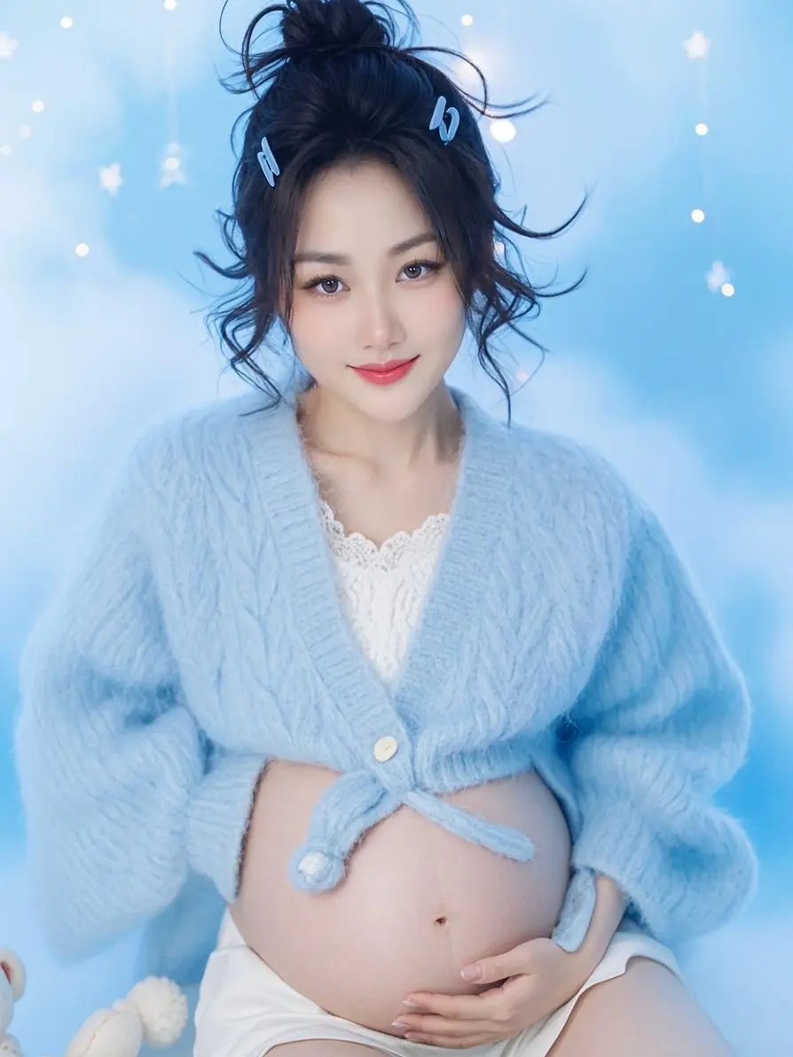 不要问我孩子是谁的，是抖爸爸让我怀的😂