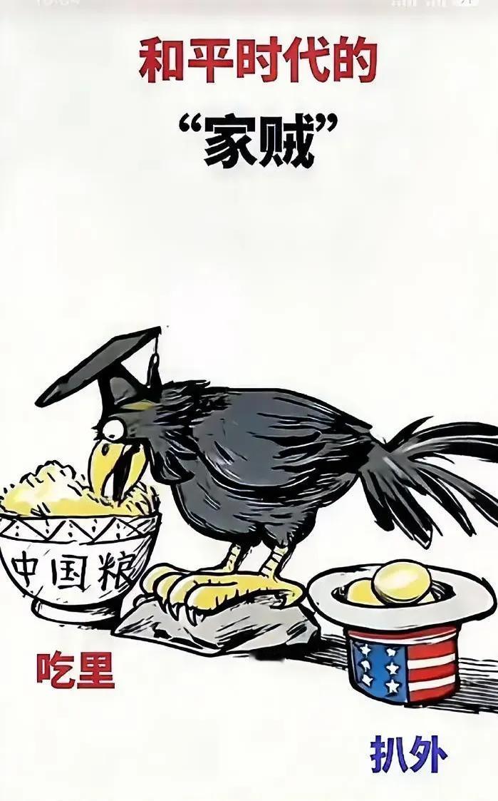 寥寥几笔，画出了新时代伪军的丑恶嘴脸，更撕开了那些“家贼”的伪装！
 
他们披着