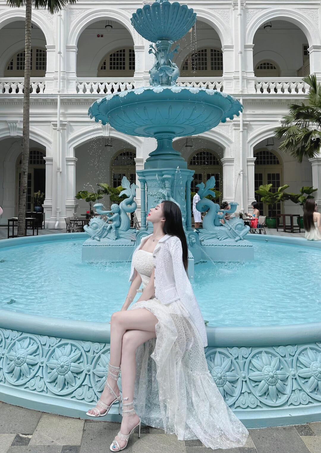 ⛲️Blue Raffles
