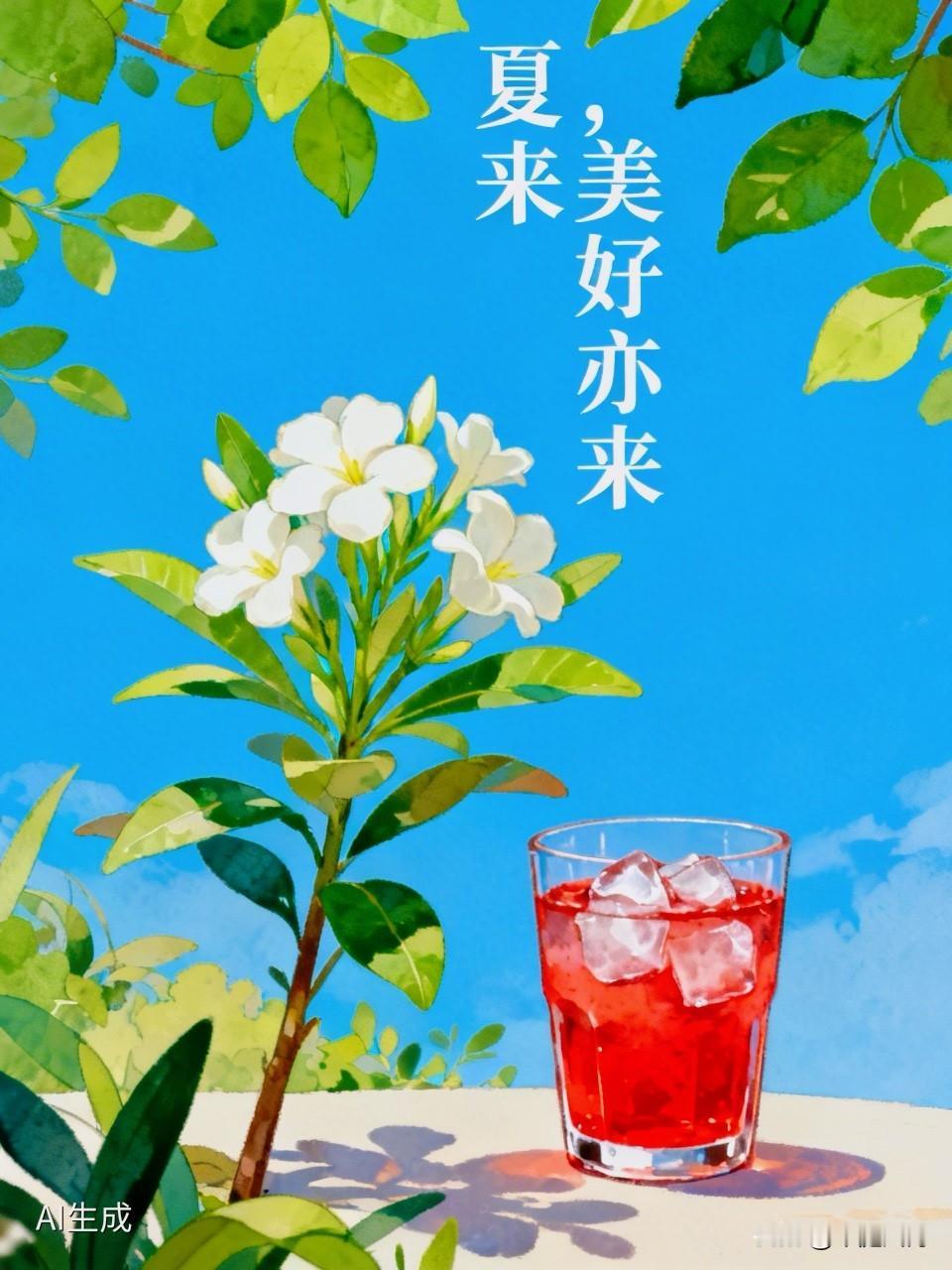 微头条｜夏来，美好亦来

巷口那户人家种的茉莉，今早忽然开了。

路过时，那股甜