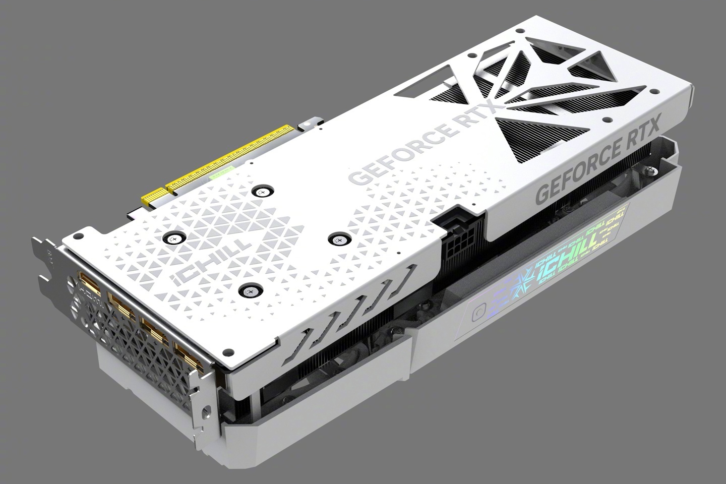 喜欢白色电脑主机的朋友们看过来！映众最近推出了一款名为“雪域冰龙”的纯白色RTX