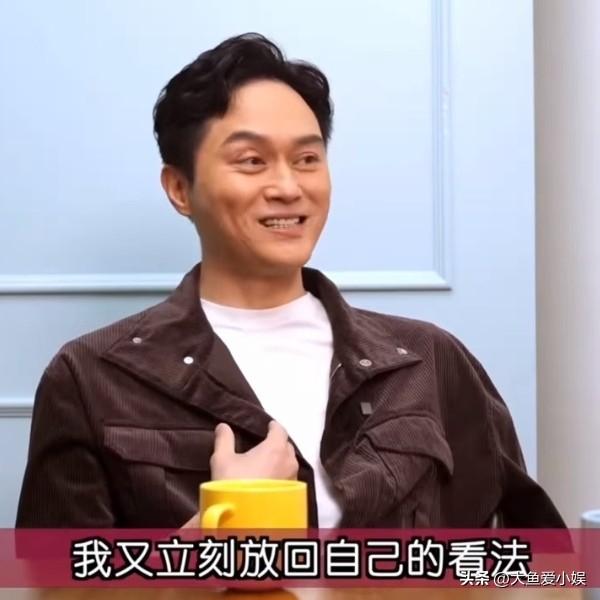 主持人问张智霖：“你儿子是不是想进娱乐圈？”张智霖：“我没同他讨论过这个话题。我