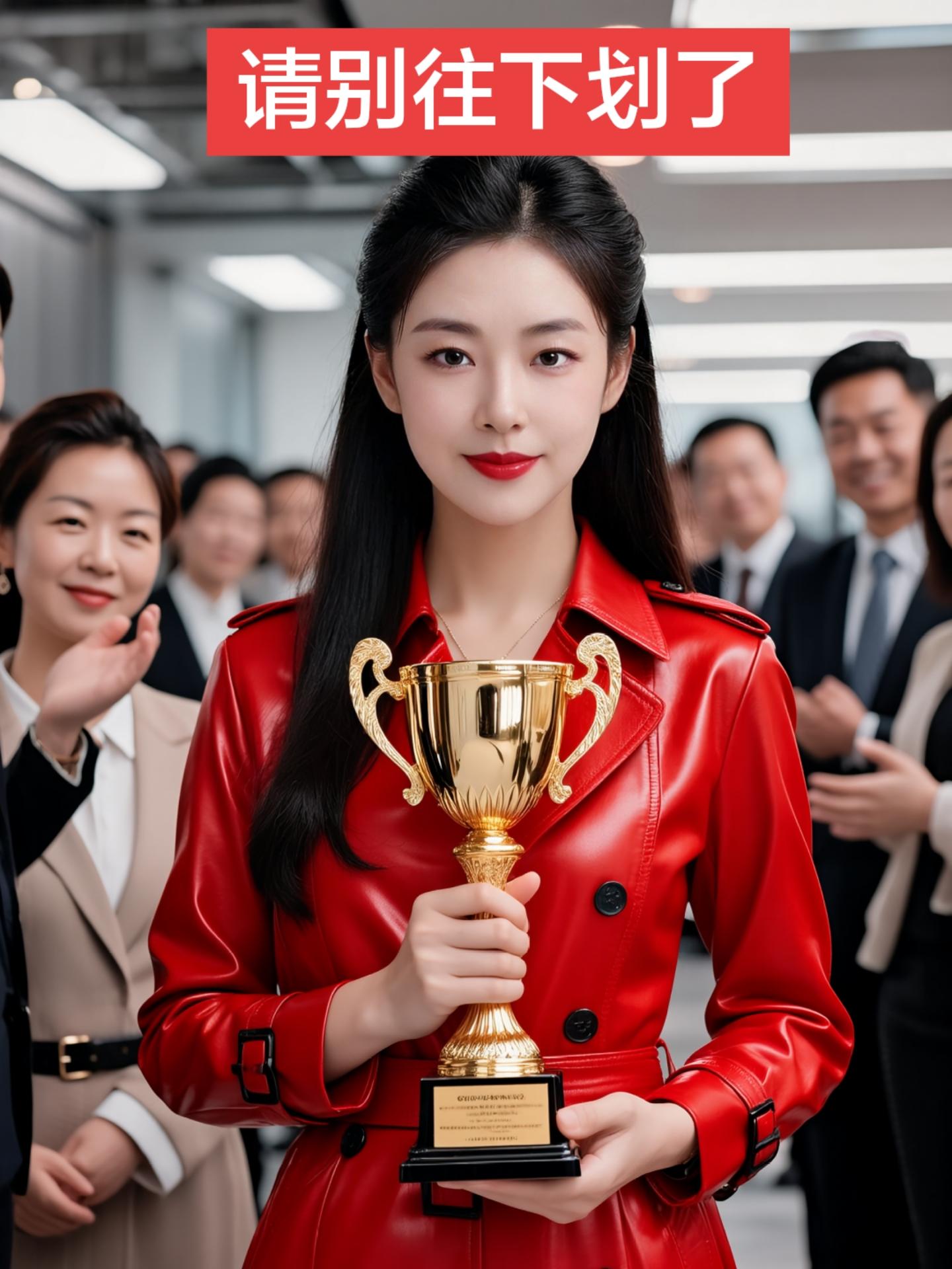 AI职场颁奖写真