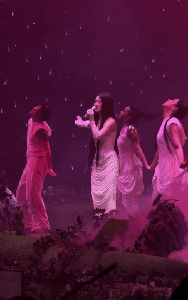 到底是什么样的人群喜欢她的歌呢？

演唱会上一首“李白”侵权把她推上热搜爆款话题