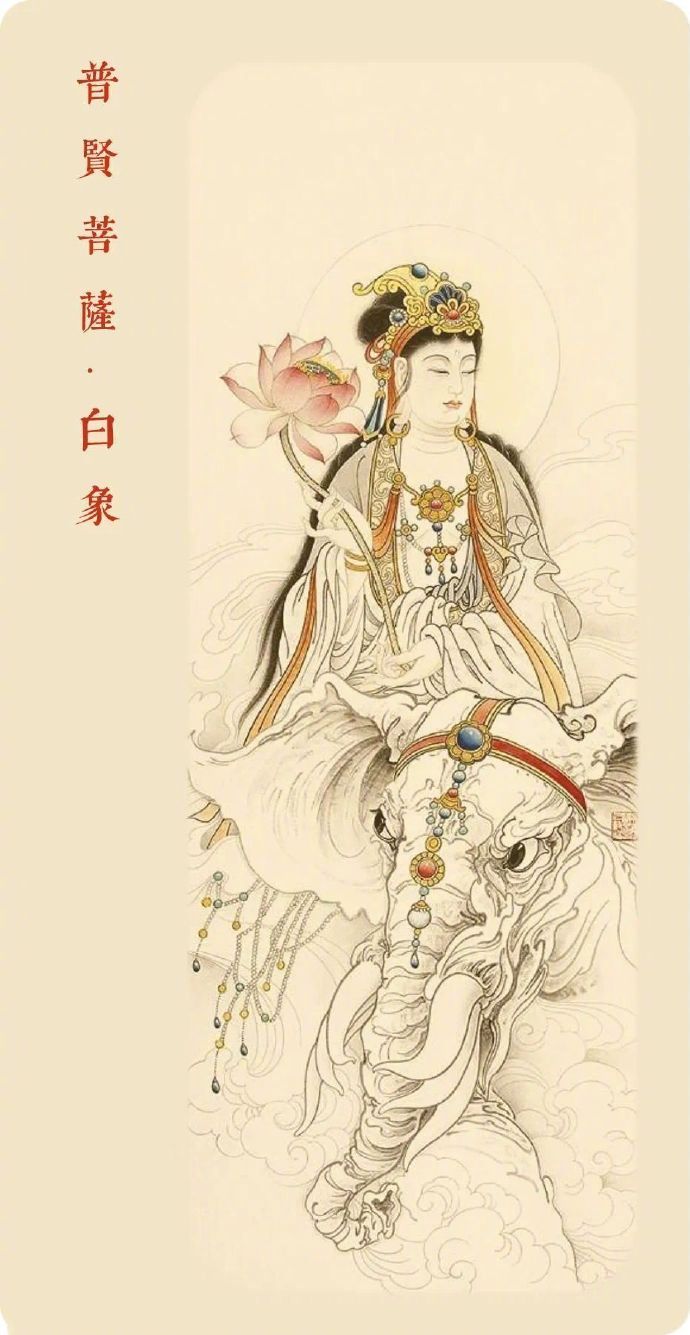 四大菩萨驾到，刷到许个愿吧，有求必应~🙏 ​​​