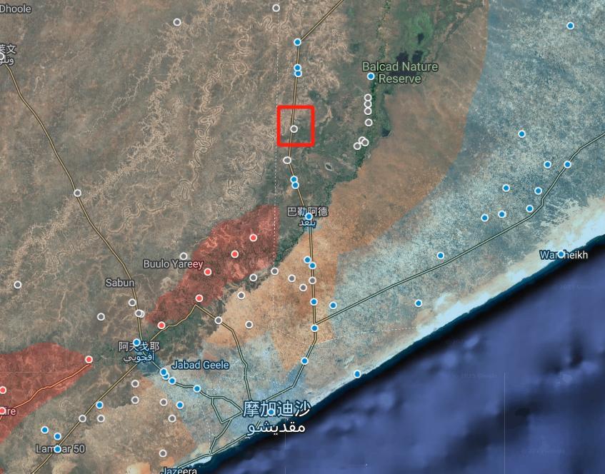 索马里首都摩加迪沙以北45公里处的伊尔巴克村及其附近的军事基地落入“青年党”手中