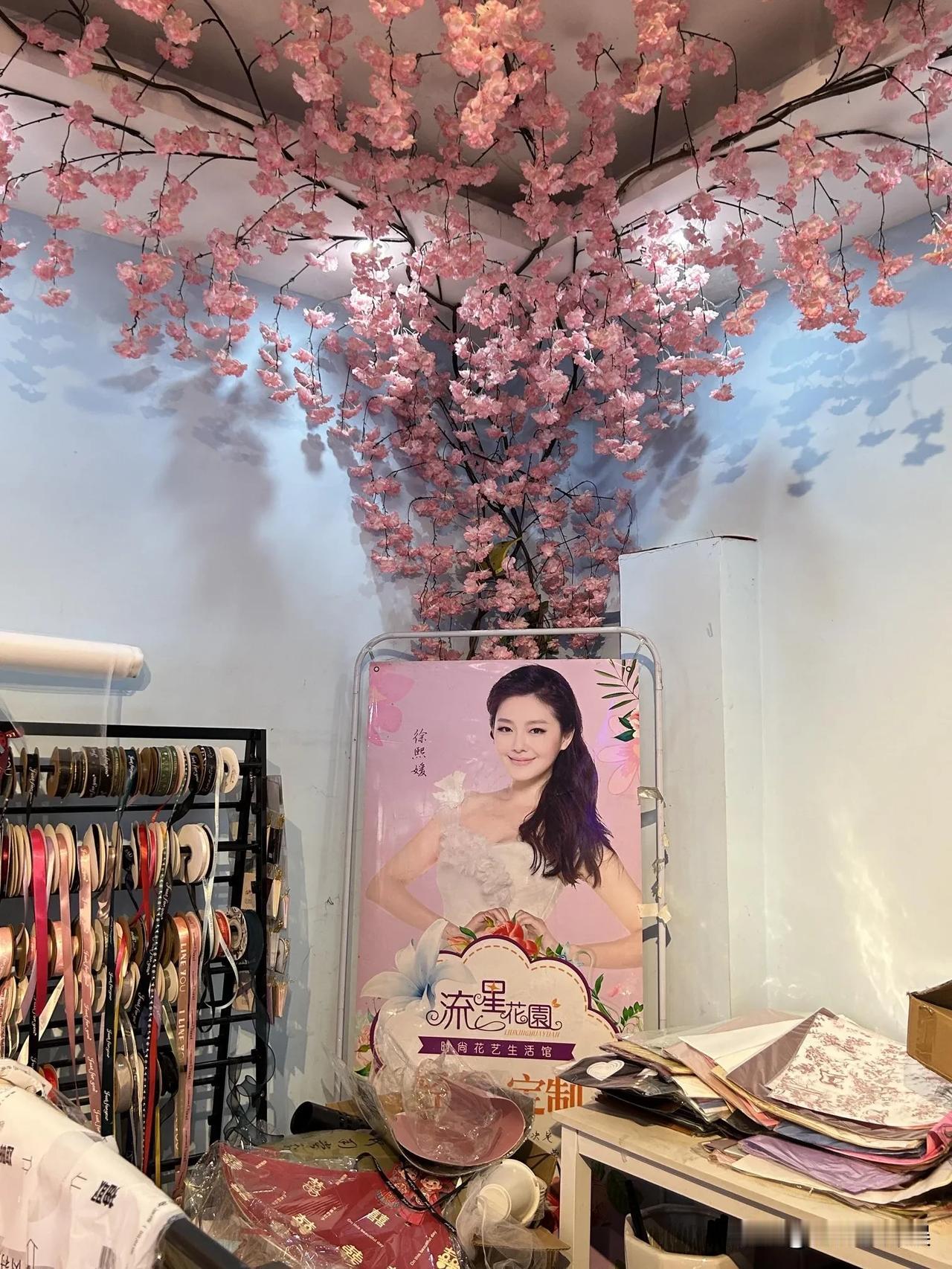 小县城还生活在大S时代

不起眼的一家小县城街道，一家不起眼的花店里面放着大S徐