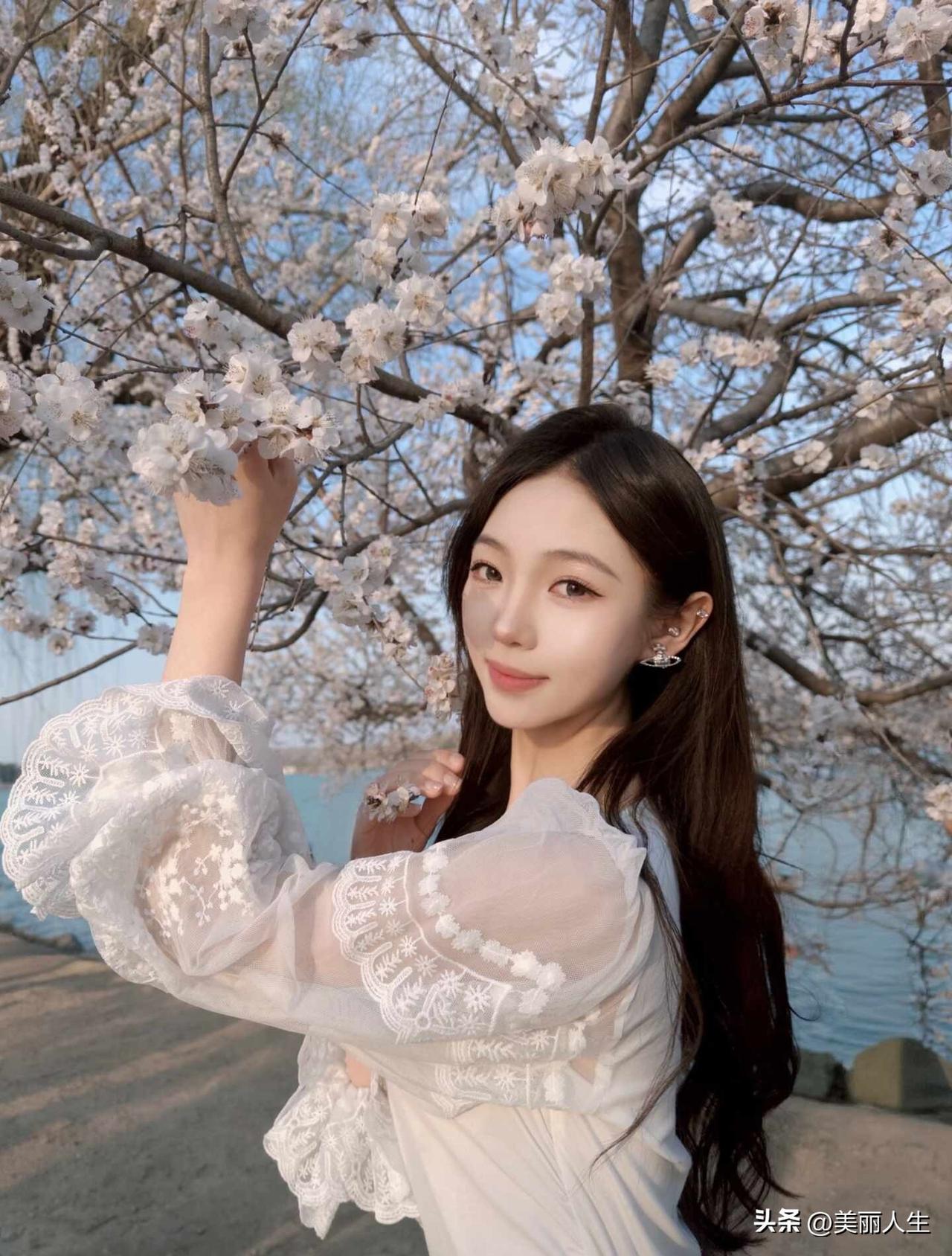 花开花落，人面桃花相映红。