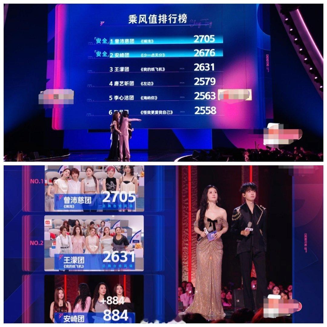 乘风破浪的姐姐浪姐7四公离开的是代斯跟张慧雯张月团一下子走两个代斯‖张慧雯‖乘风