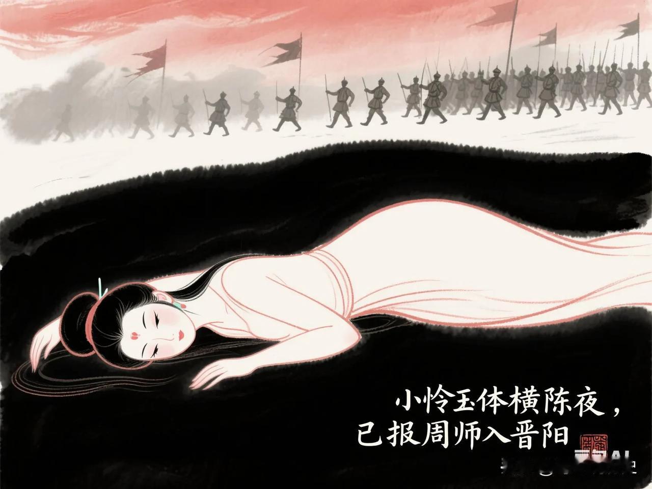 公元570年冬，北齐邺城太极殿内，炭火正炽。后主高纬突然屏退群臣，将最宠爱的淑妃
