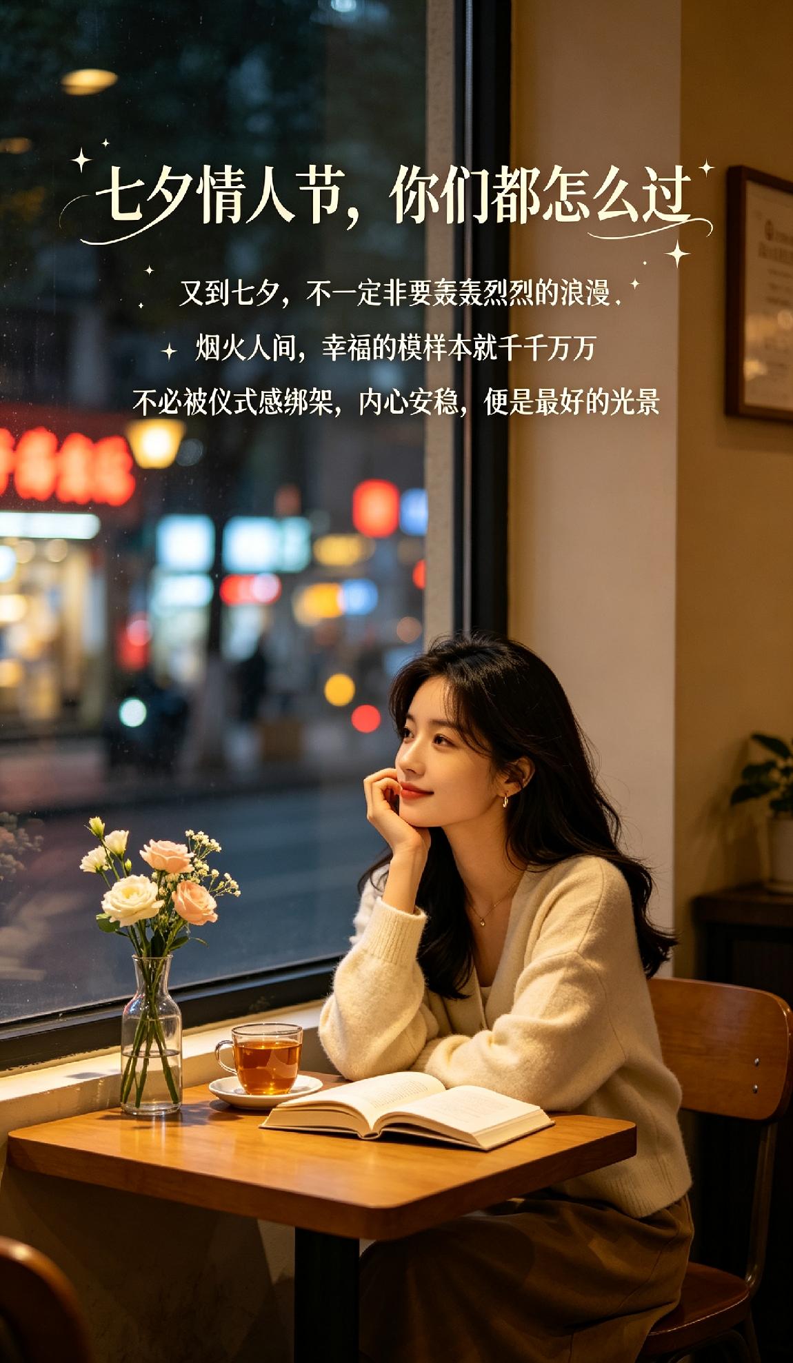 回望刚刚落幕的七夕，幸福从来不止一种模样。
不一定需要鲜花礼物，也不必强求轰轰烈