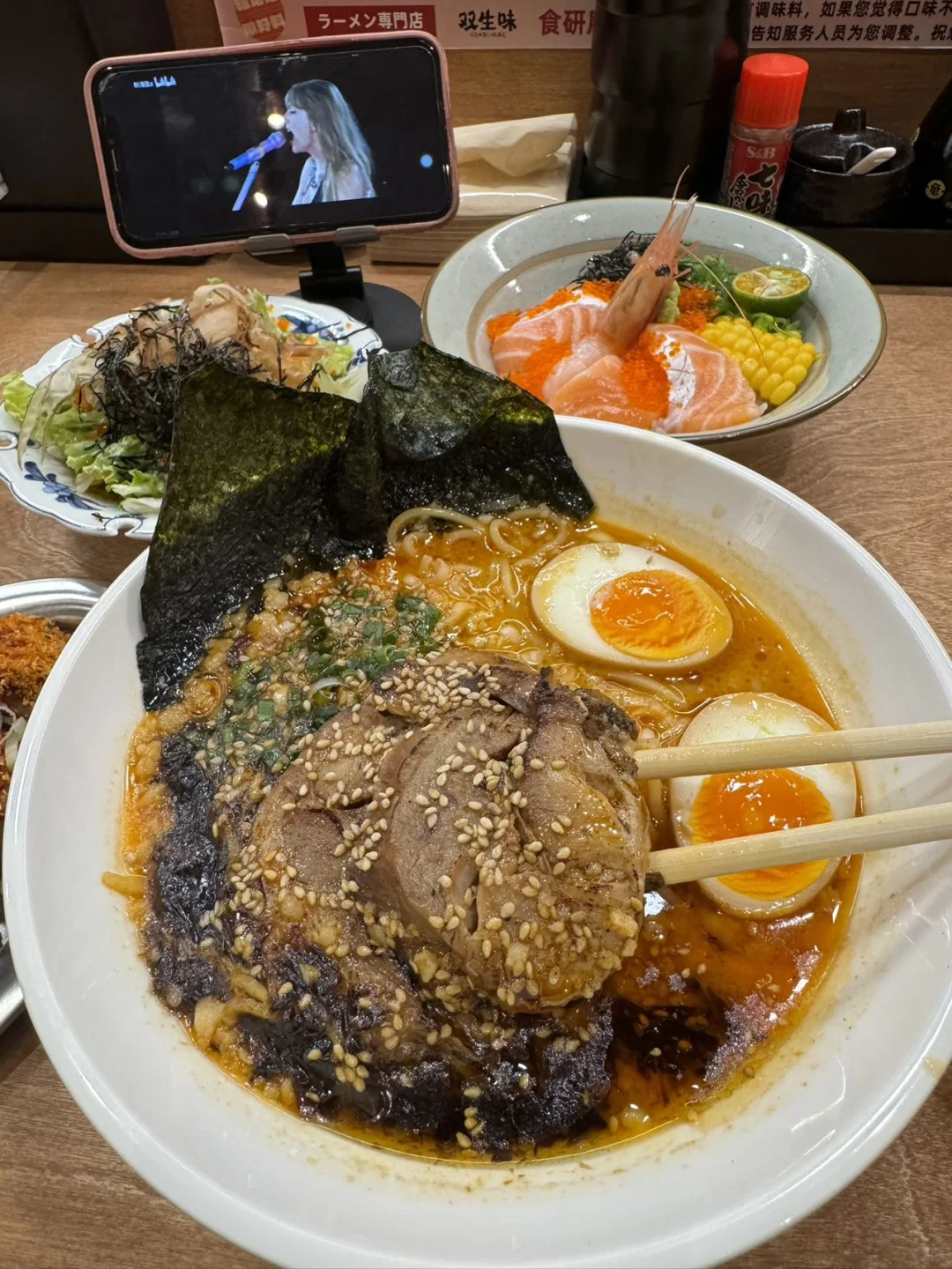 黄泥磅！新开的！i人拉面小食堂！！