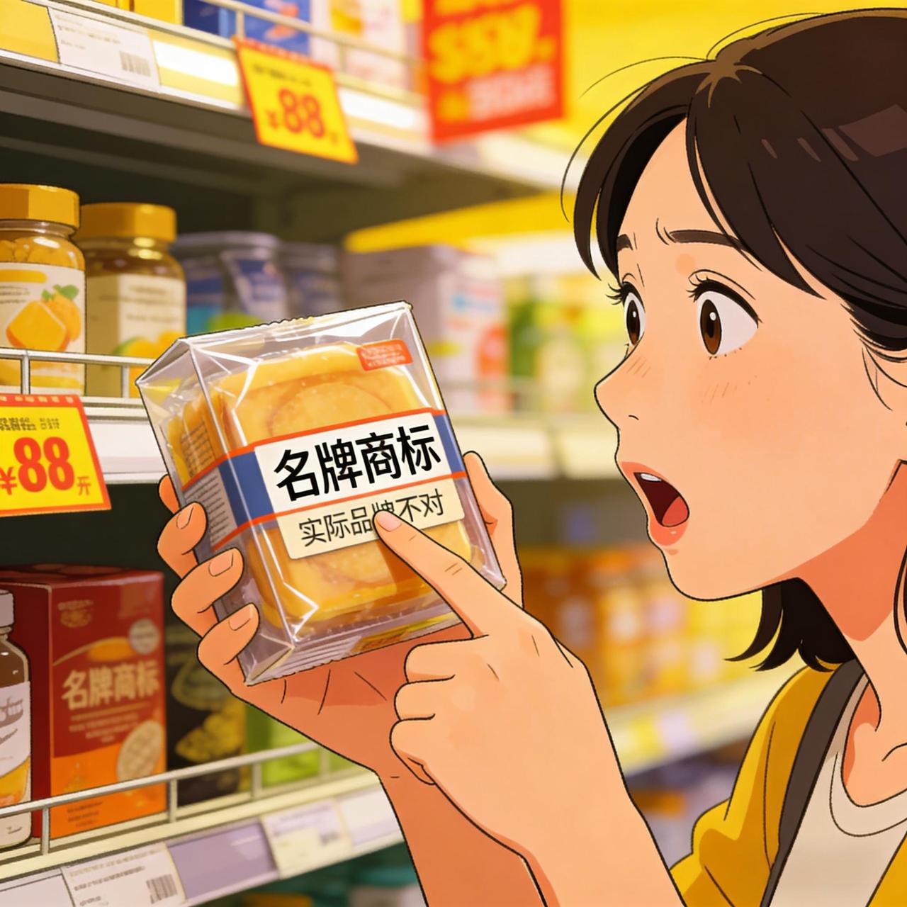 这种“心机商标”专坑消费者！
一消费者买“手打挂面”后发现，包装上醒目的“手打”