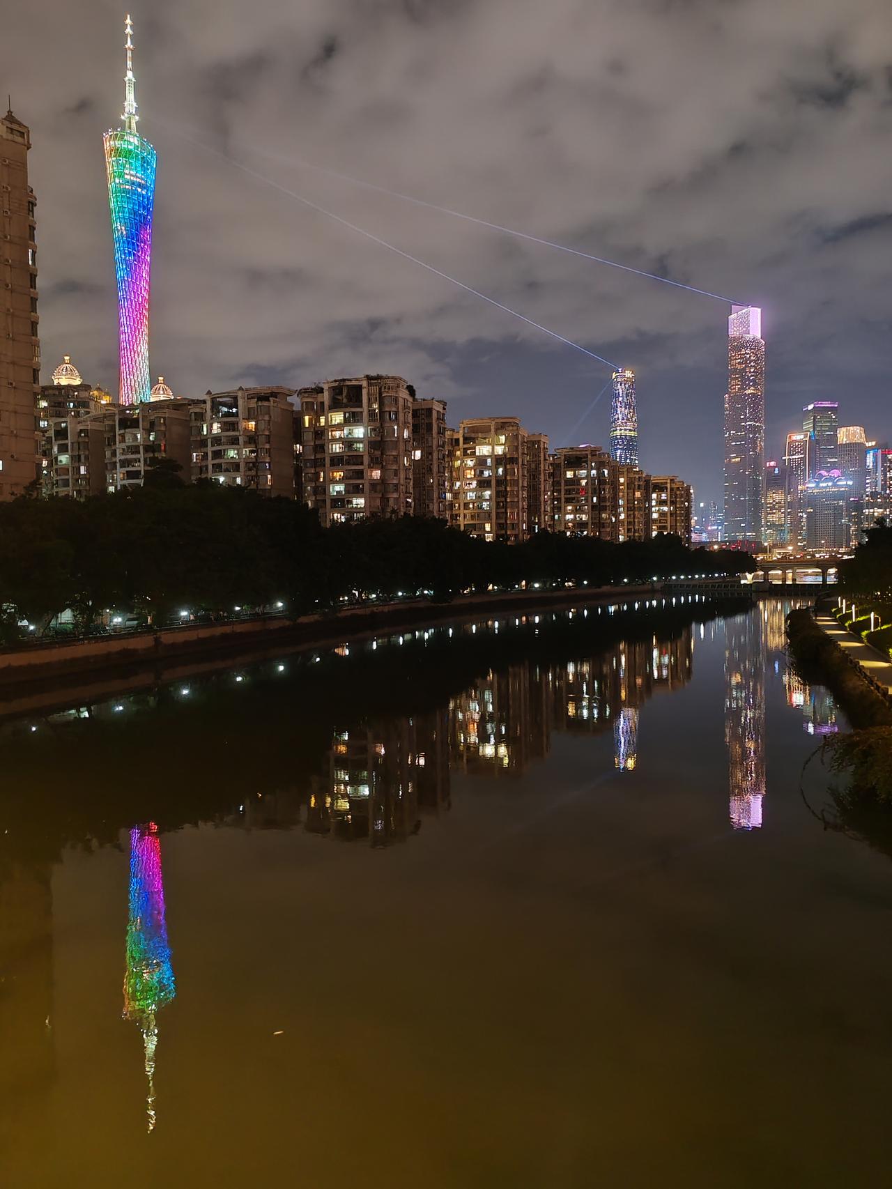 广州高清夜景图片