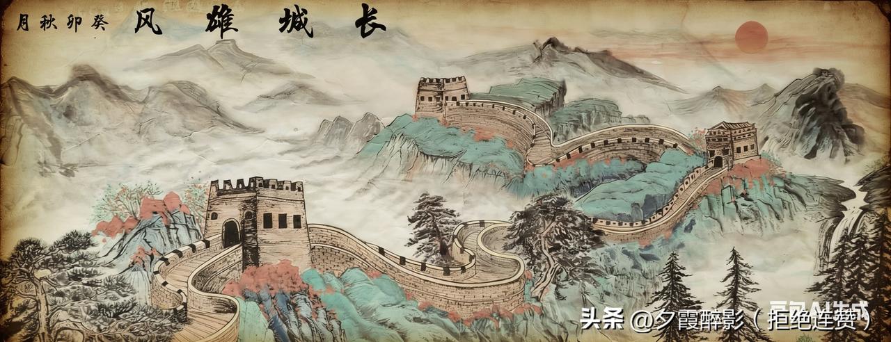 头条原创 王昌龄 出塞 诗词鉴赏 长城画作
 
“秦时明月汉时关，万里长征人未还