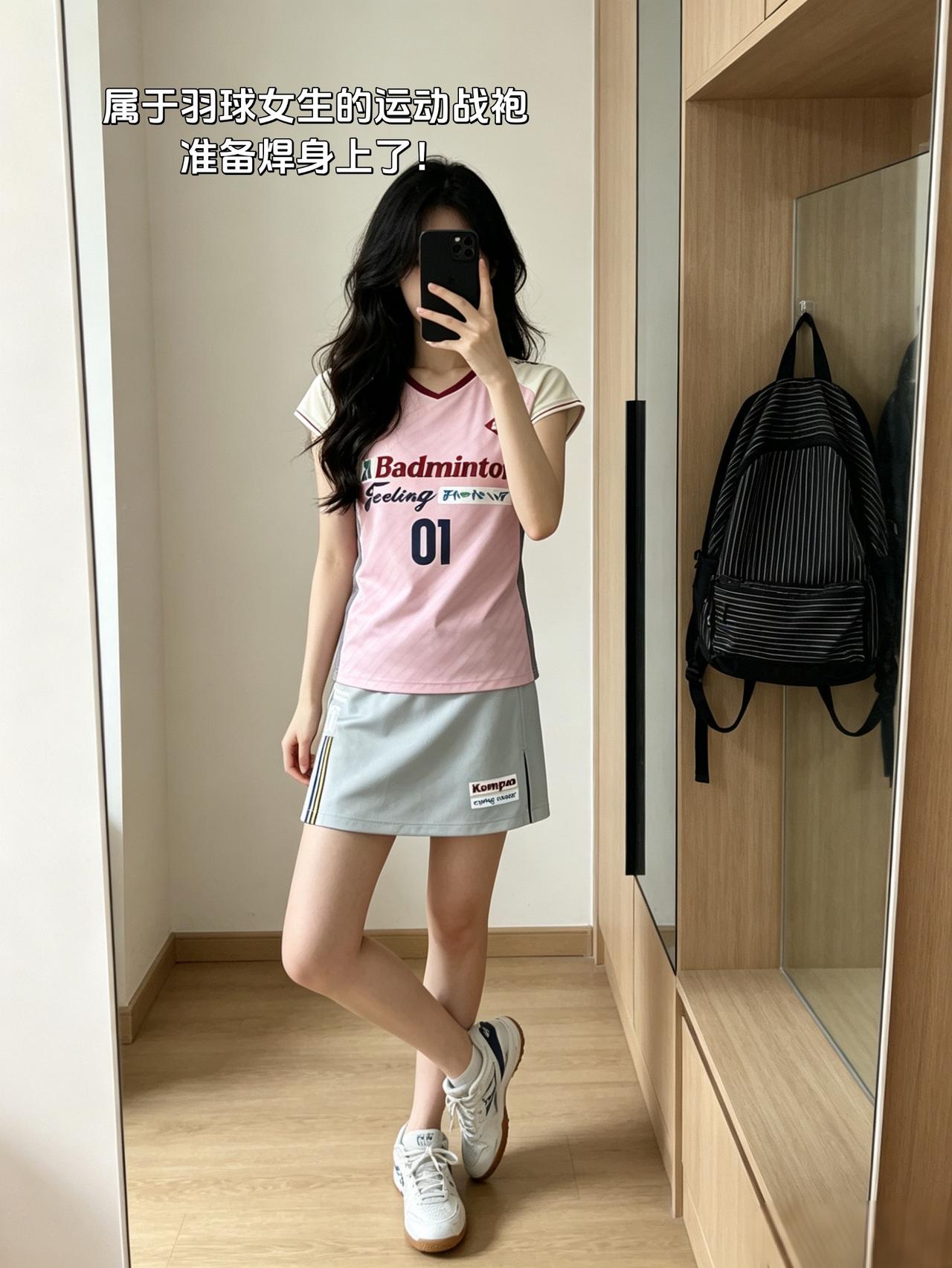 也是拥有羽球人的专属球服了
不得不说 巨好看