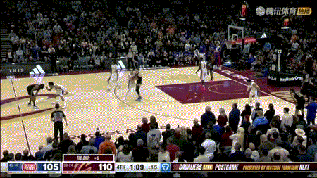 施罗德和哈登今日末节关键时刻，一人一记突破上篮，杀死比赛！骑士最终以113-10