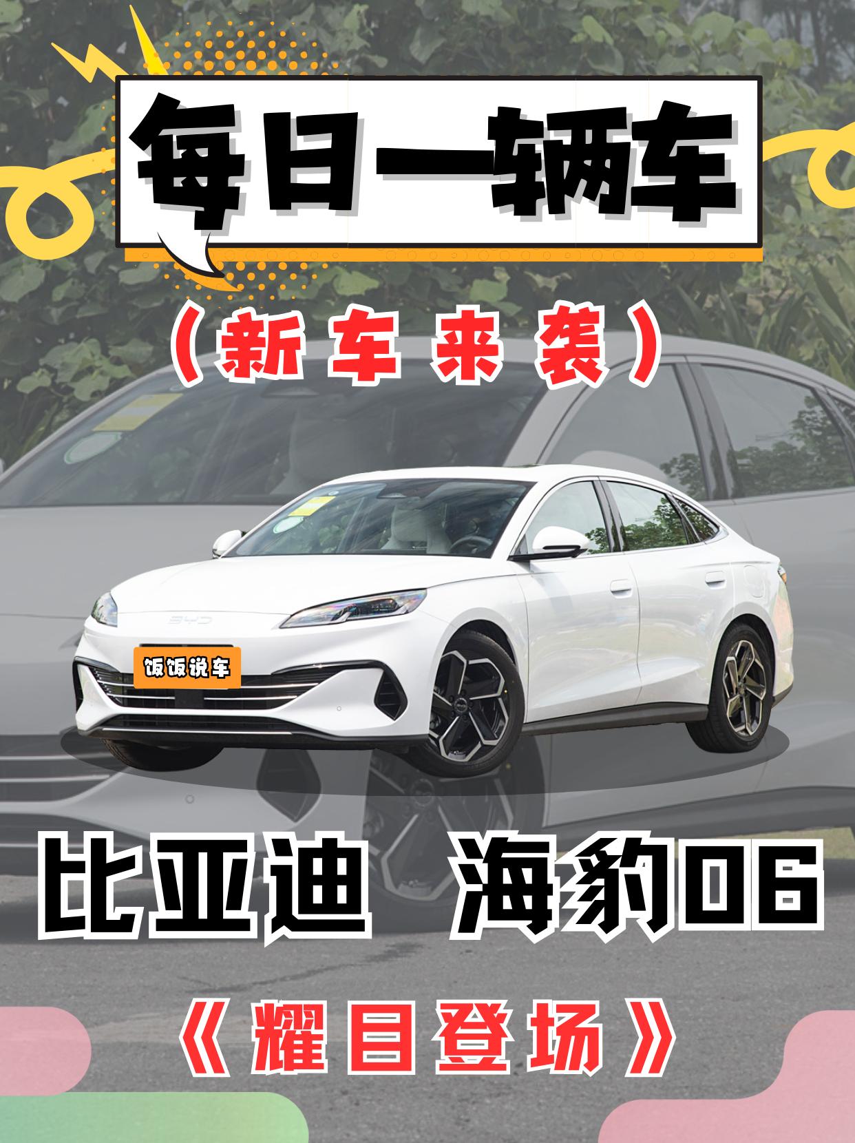 每日一辆车之《海豹06-DMi》耀目登场。