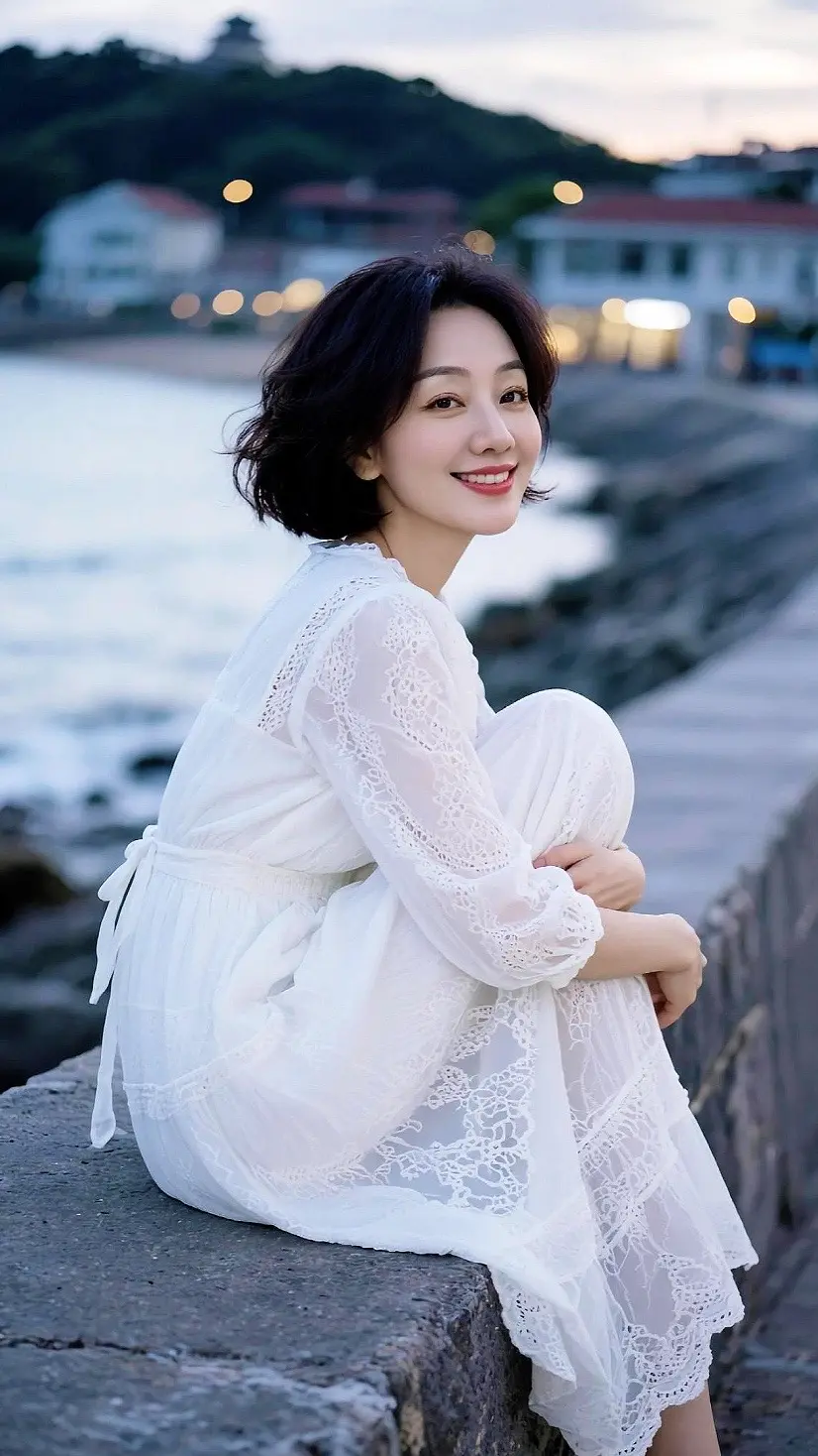 AI海滨轻柔风写真 ai创作 伙伴计划广告分成玩法达人