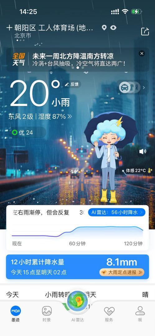 没想到今天这么冷出门没看温度 ​​​