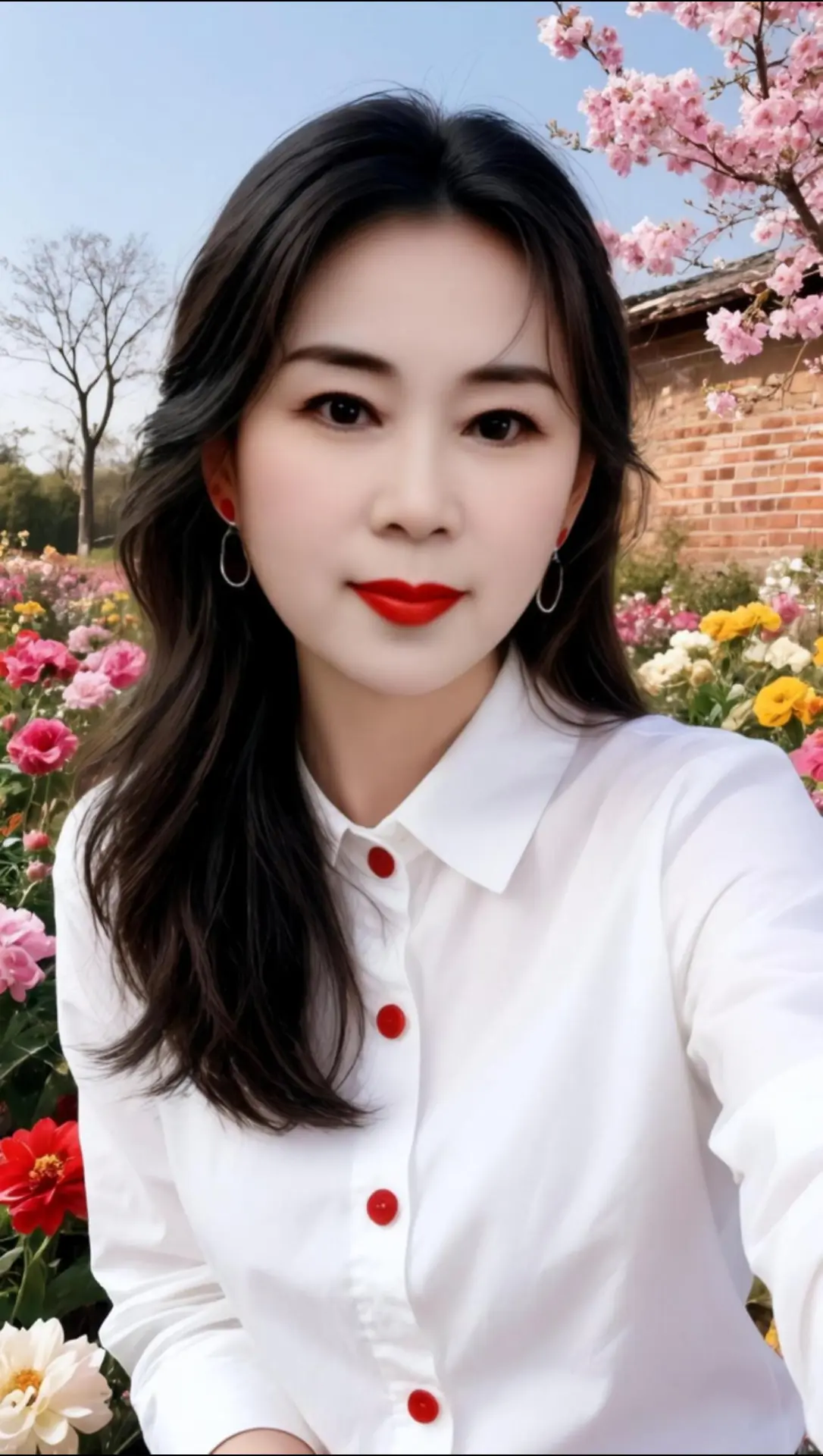 AI田园自拍风 随变ai随便玩