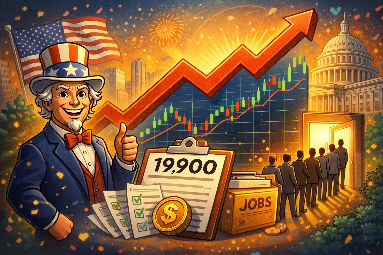 就业突然很硬：首申跌破20万背后，美国劳动力市场到底在讲什么美国劳动力市场在年末