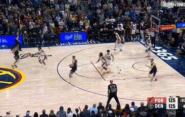 加时！约穆挡拆，约老师没打进开拓者vs掘金