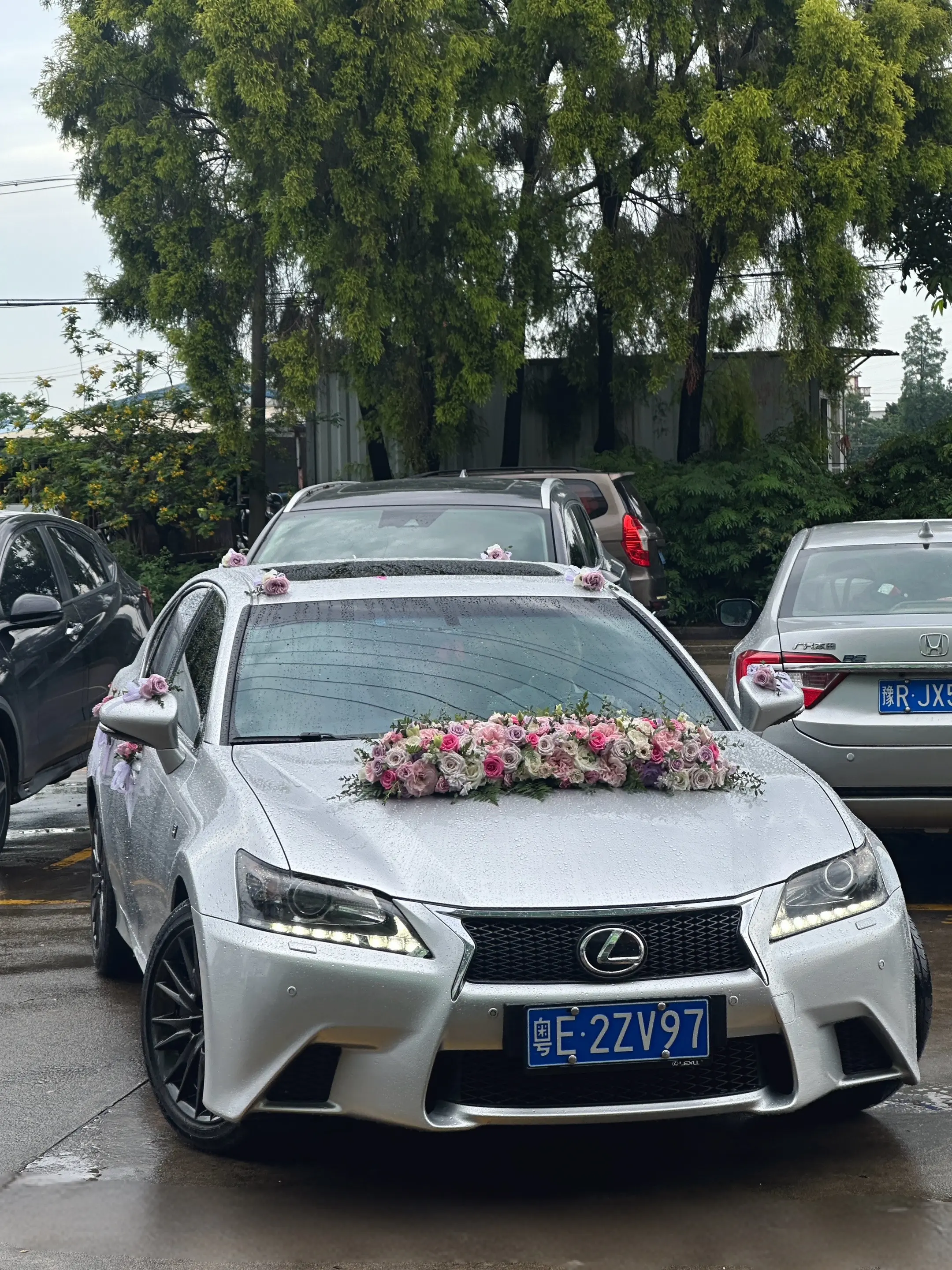 让人羡慕的凌志主婚车❤️。