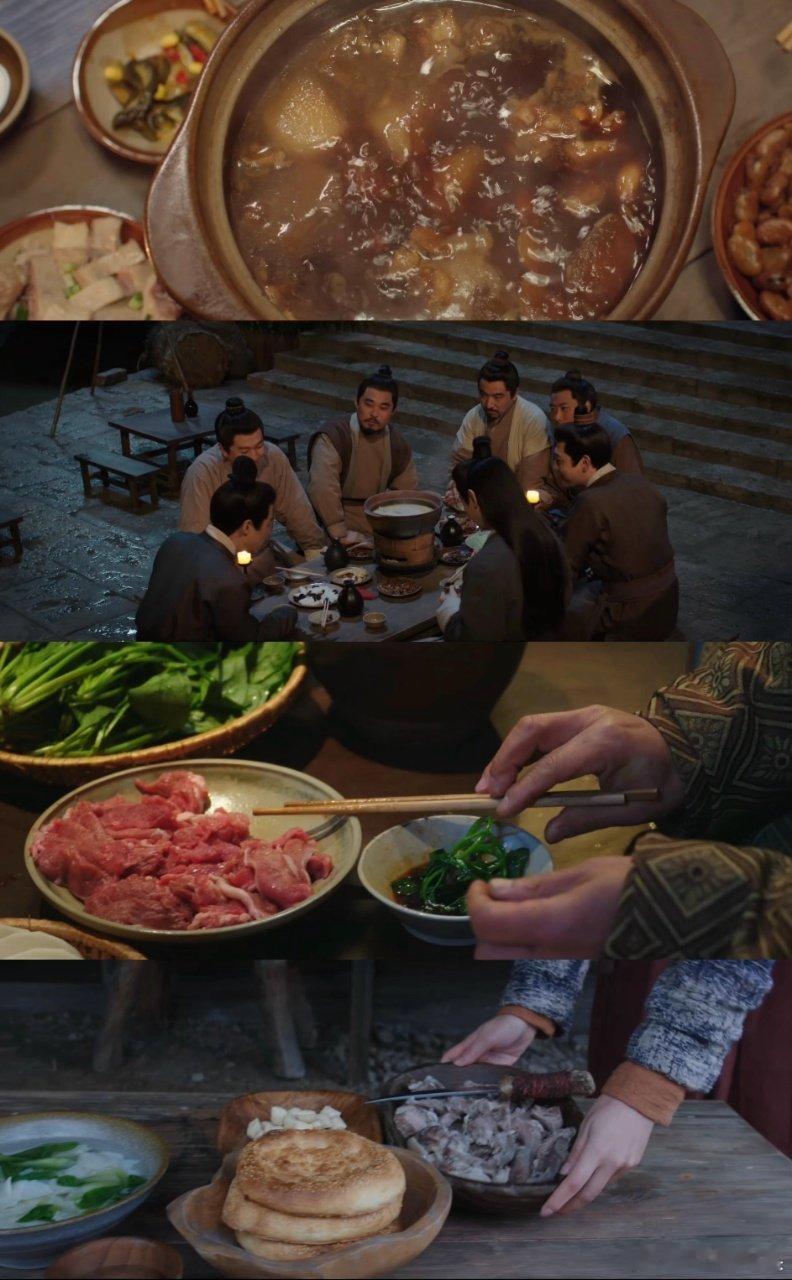 舌尖上的长安二十四计以为是权谋剧，结果全程看长安人干饭！薄皮大馅饺子、炖羊排、葱