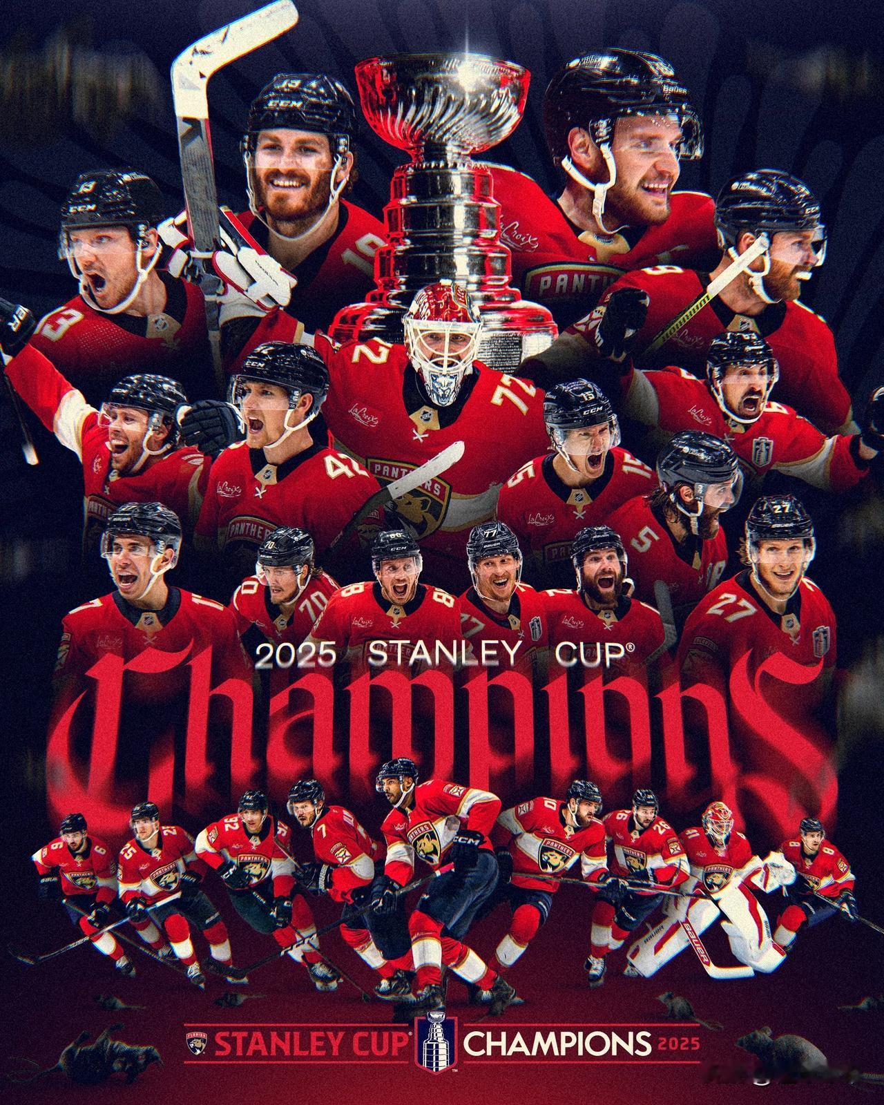 白人统治的运动，NHL总决赛佛罗里达美洲豹4-2战胜埃德蒙顿油人卫冕！

在今天