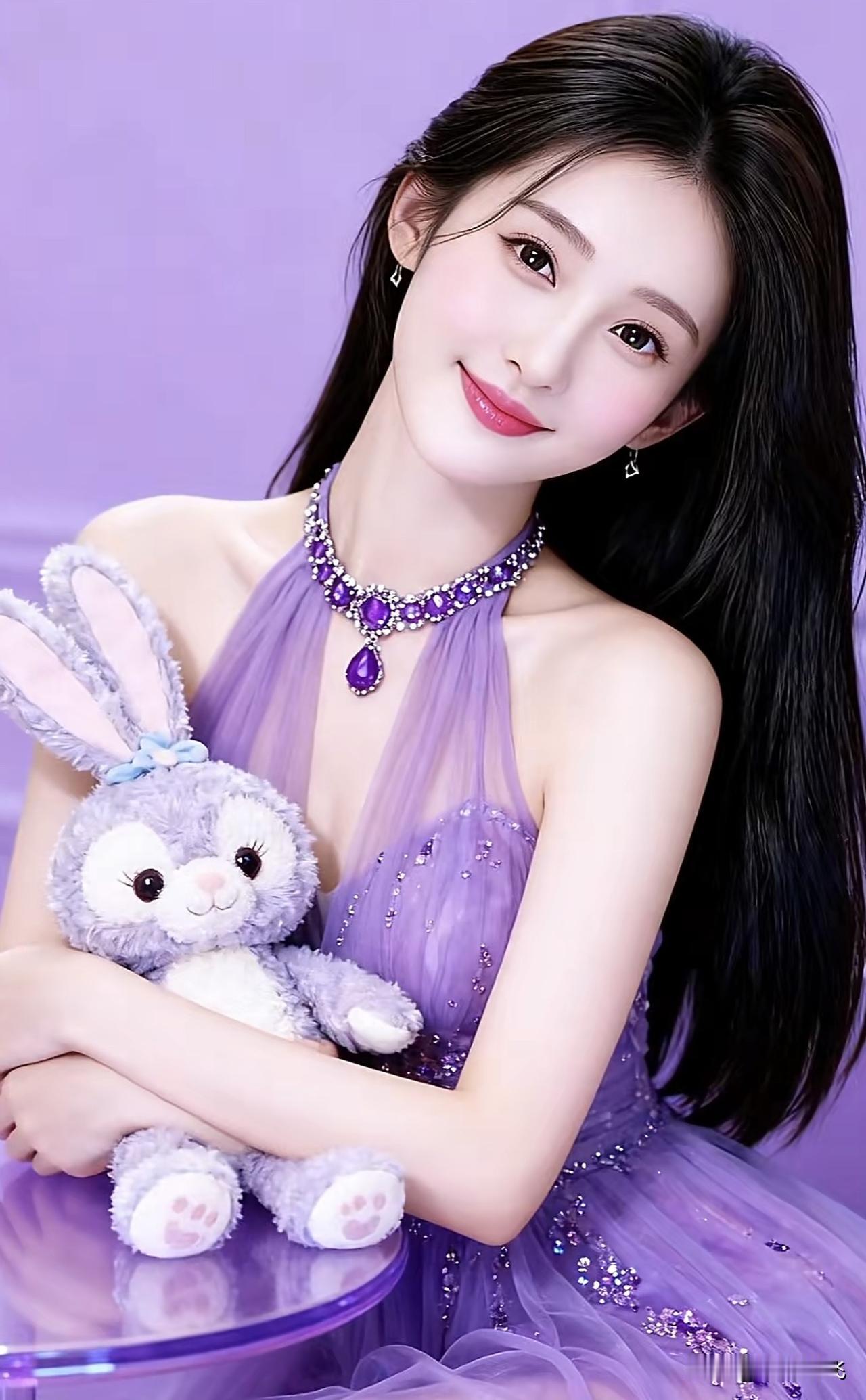 梦幻紫兔公主，甜美可爱，拥抱你的心！💜🐰粉系公主 粉裙公主 紫蝶公主 粉裙公