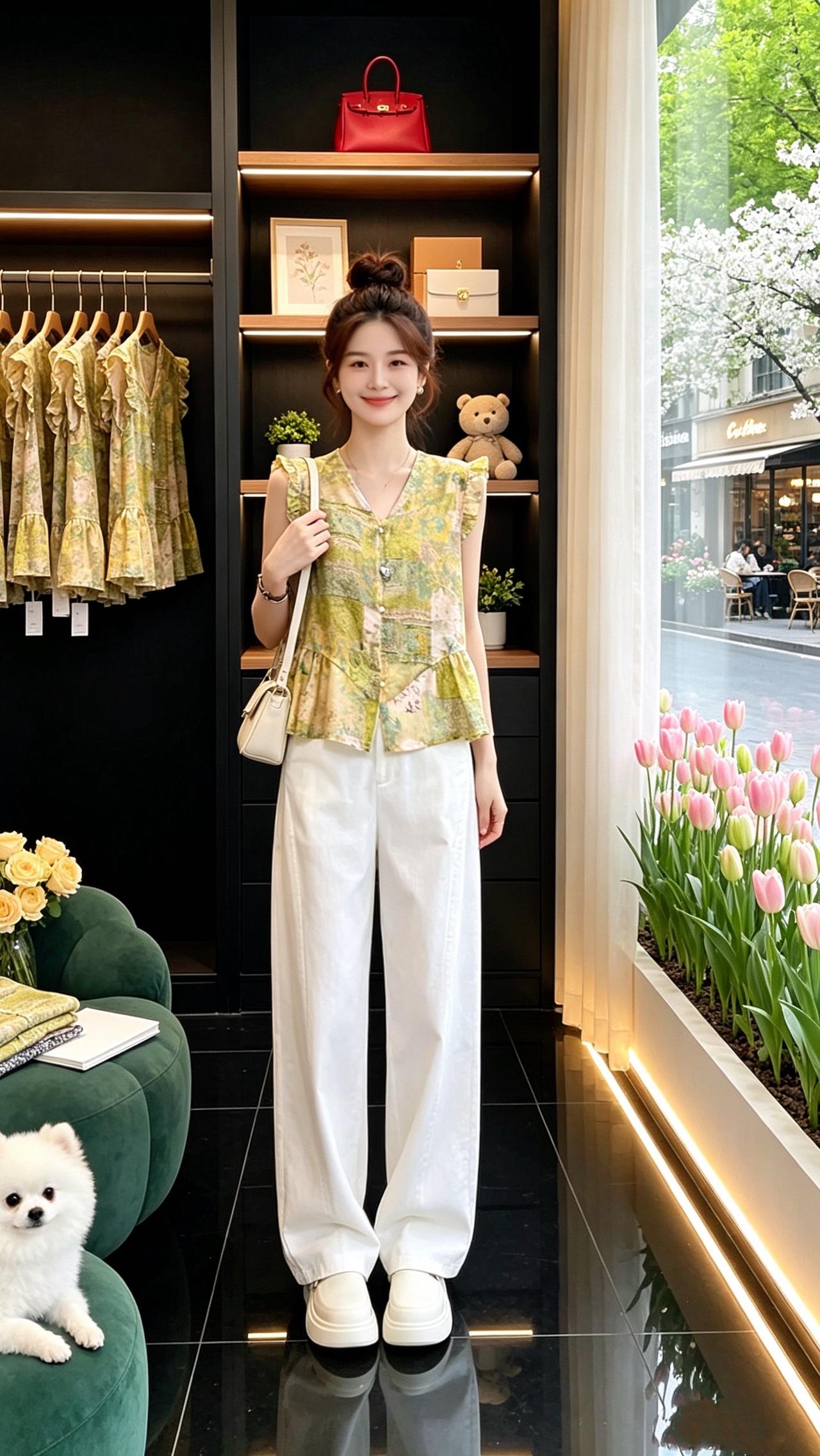 宽松显瘦洋气减龄谁穿谁好看面料柔软舒适