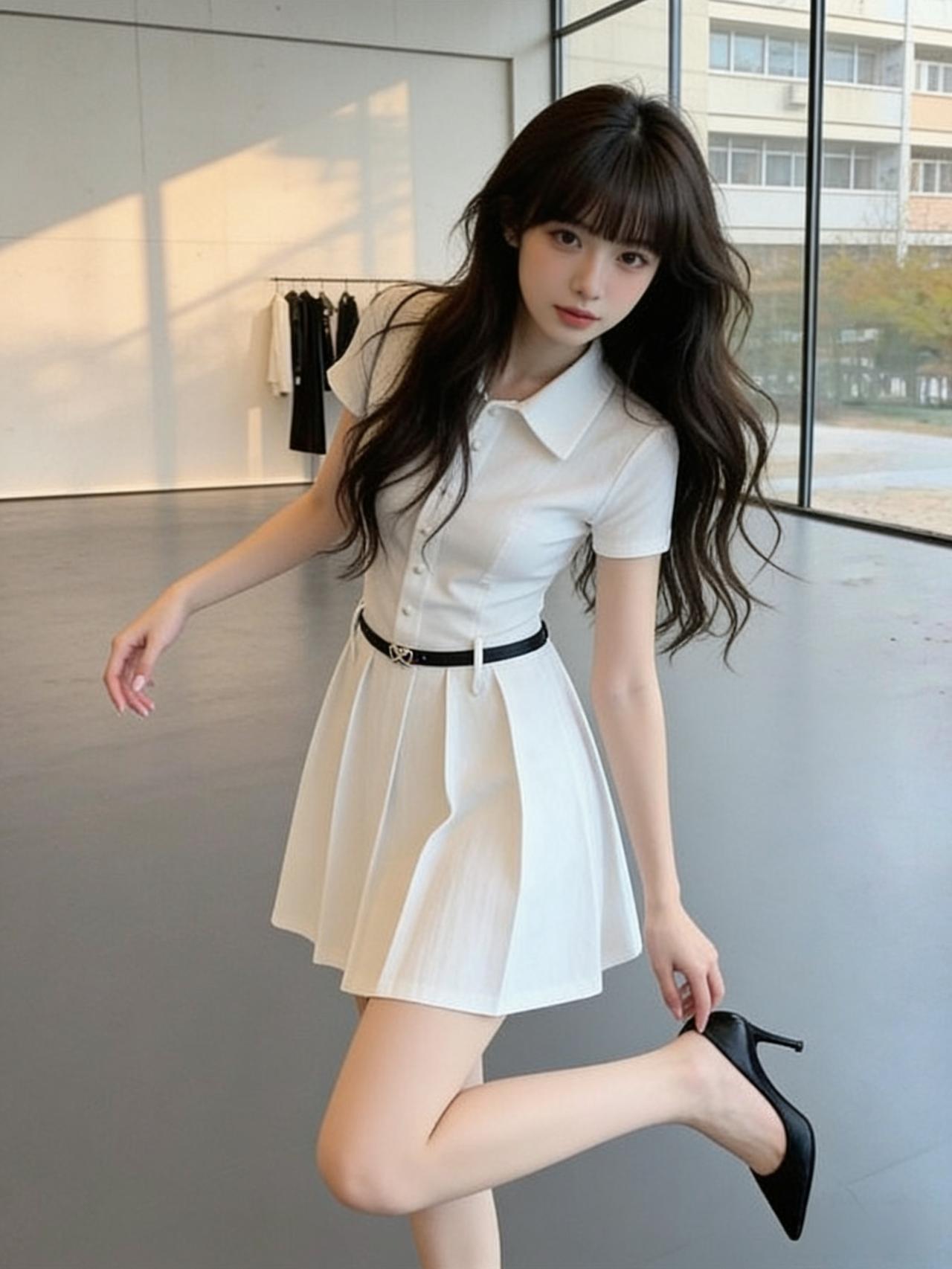 甜美学院风穿搭，少女心爆棚！