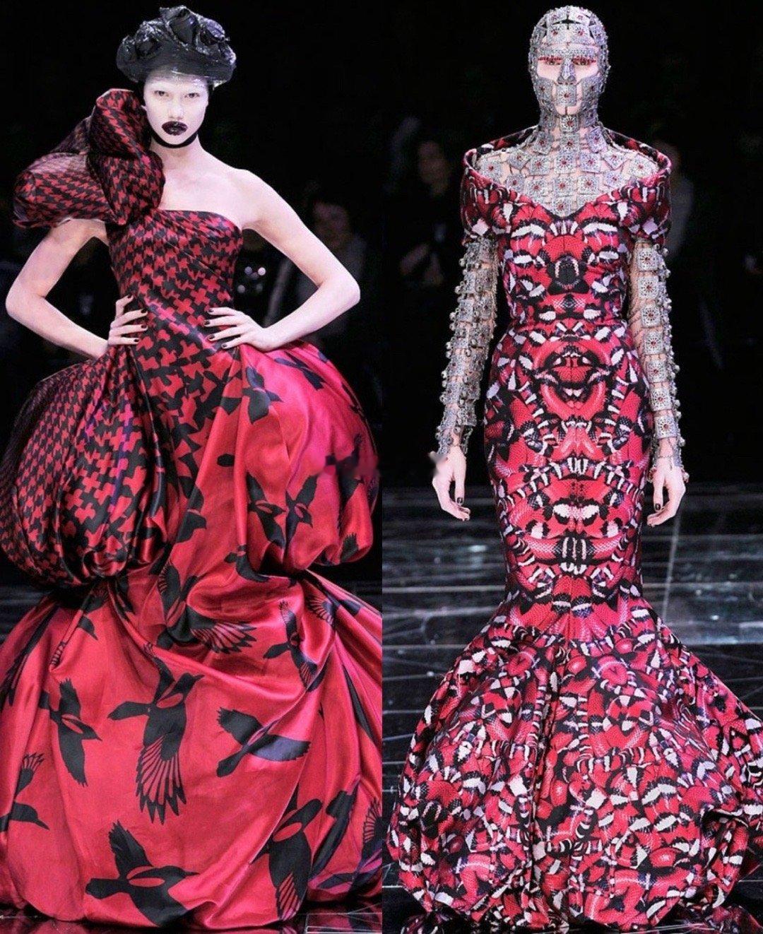经典大秀｜Alexander McQueen 2009年秋冬系列｜暗黑美学的神级