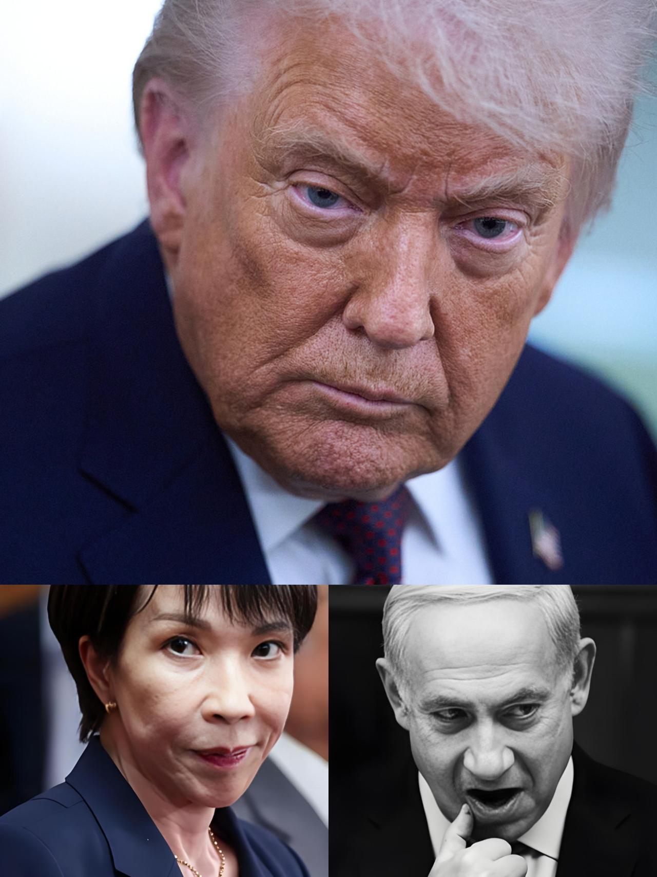 三人结局预言：狂傲必翻车以行事风格看，特朗普、高市早苗、内塔尼亚胡，结局早已写定