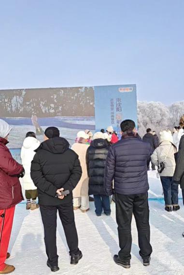 最近沈阳积极开展冰雪经济，浑南打个样！
在12.14日的浑南棋盘山弄一个冰雪足球